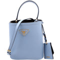 Saffiano Cuir Small Panier Bag Blue