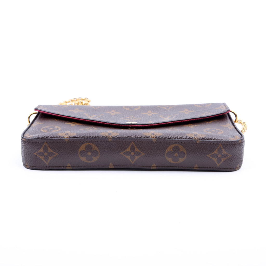 Pochette Felicie Monogram Berry