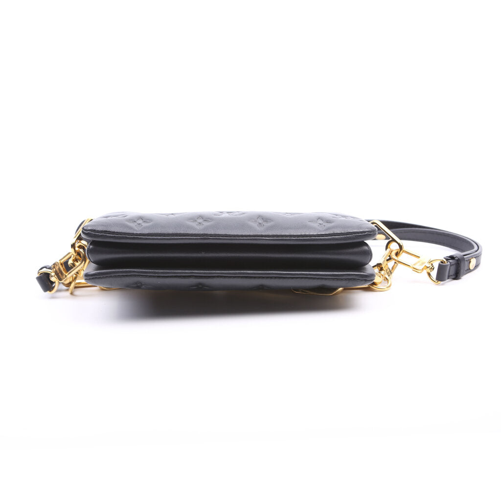 Coussin BB Lambskin Black