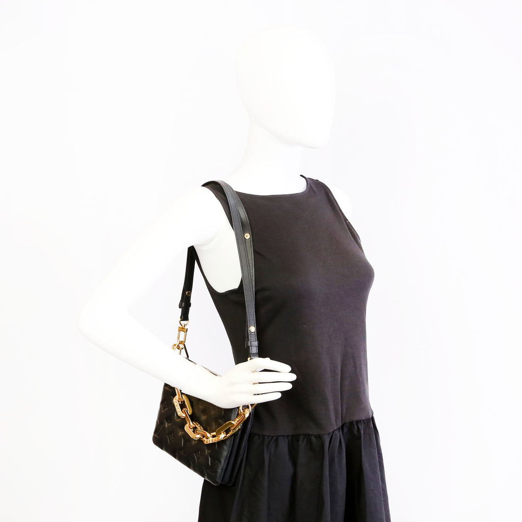 Coussin BB Lambskin Black