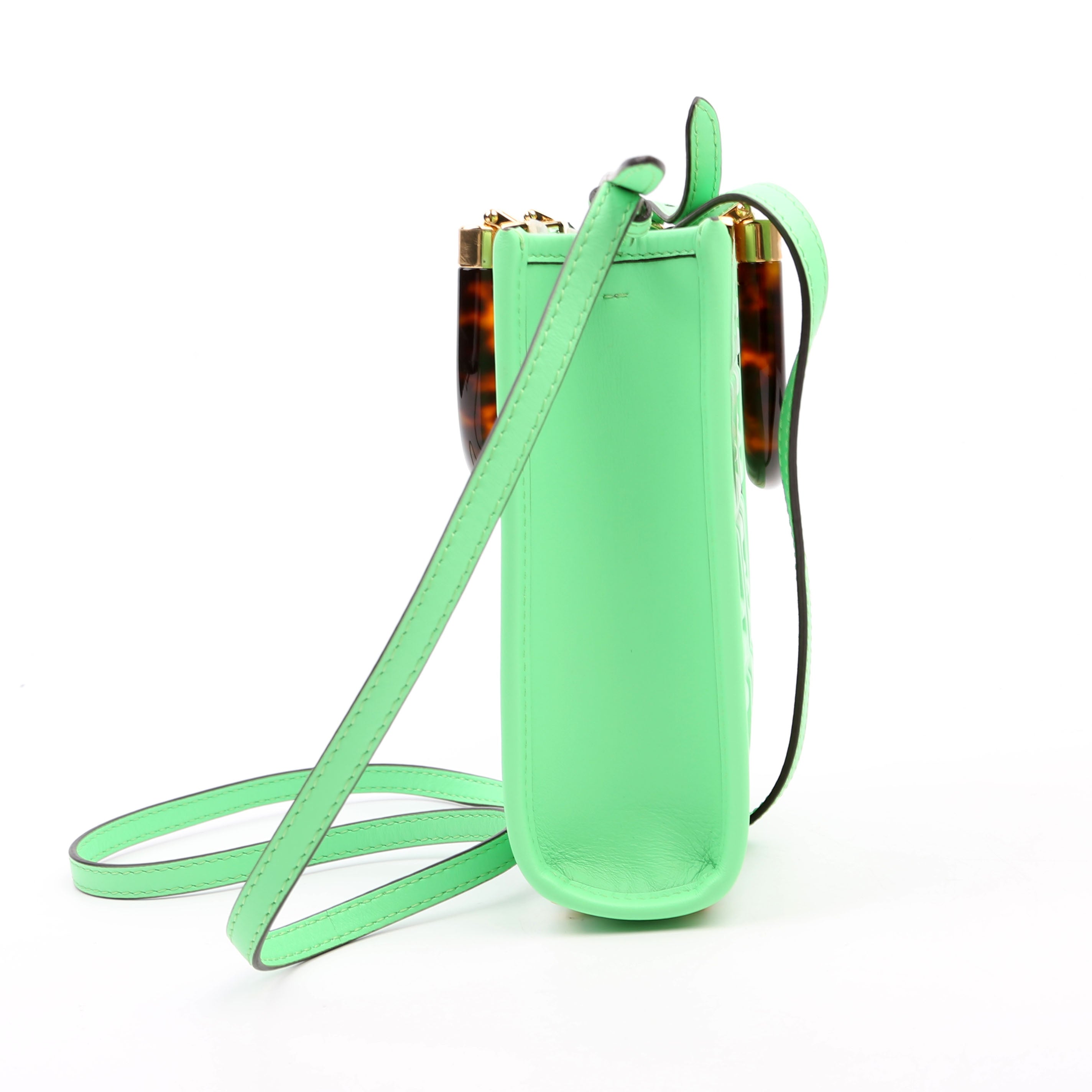 Fendi Mini Sunshine Shopper Green
