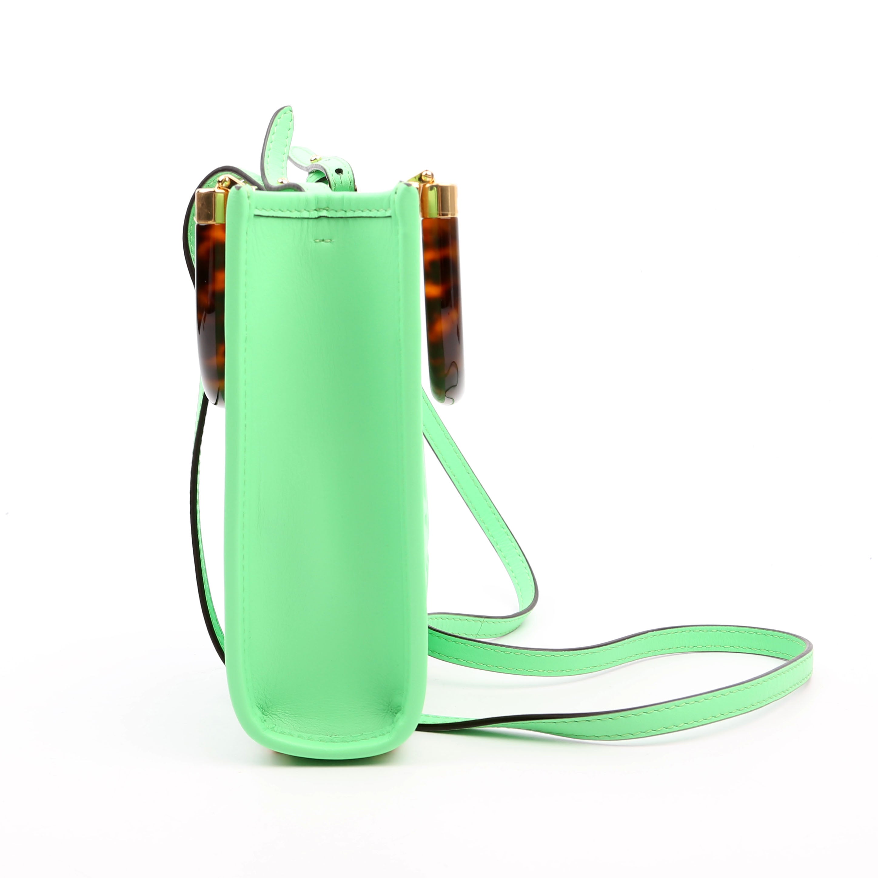 Fendi Mini Sunshine Shopper Green