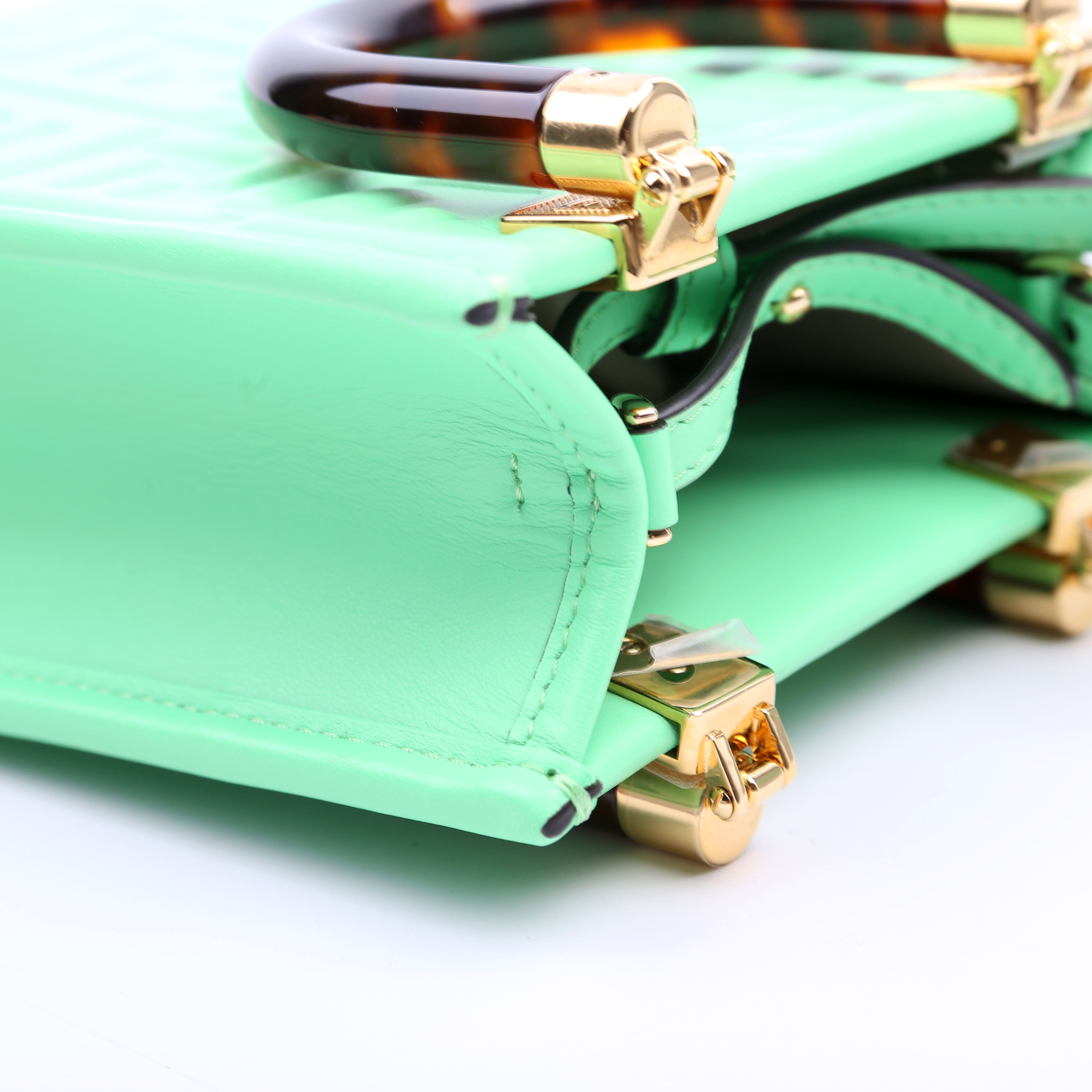 Fendi Mini Sunshine Shopper Green