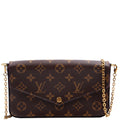 Pochette Felicie Monogram Berry