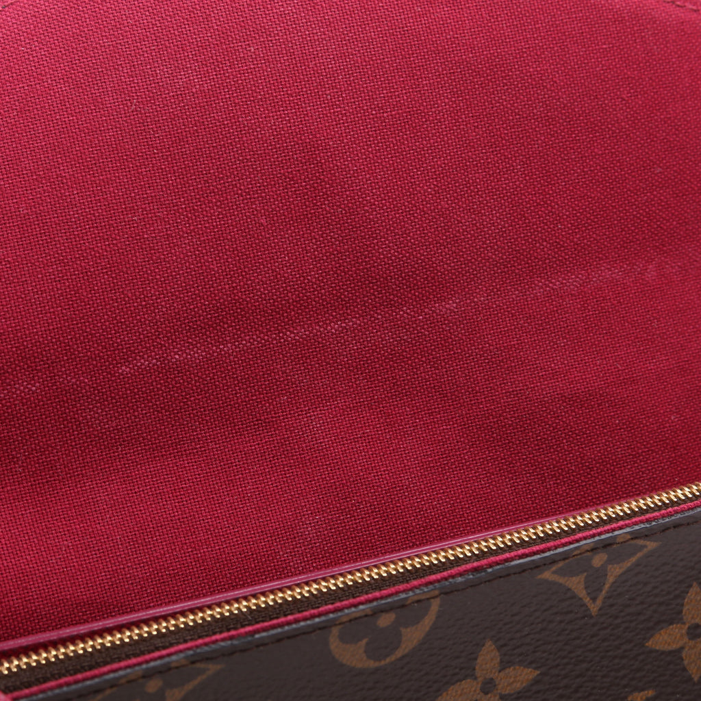 Pochette Felicie Monogram Berry