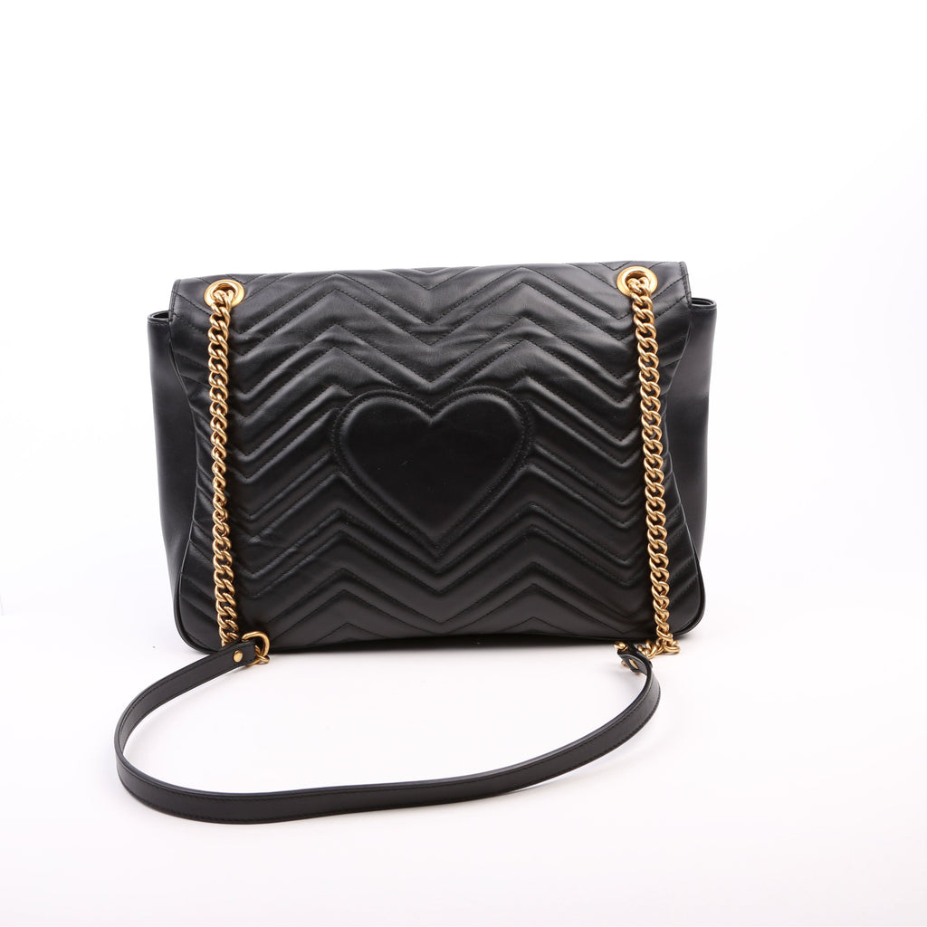 Gucci 498090 Marmont Large Black