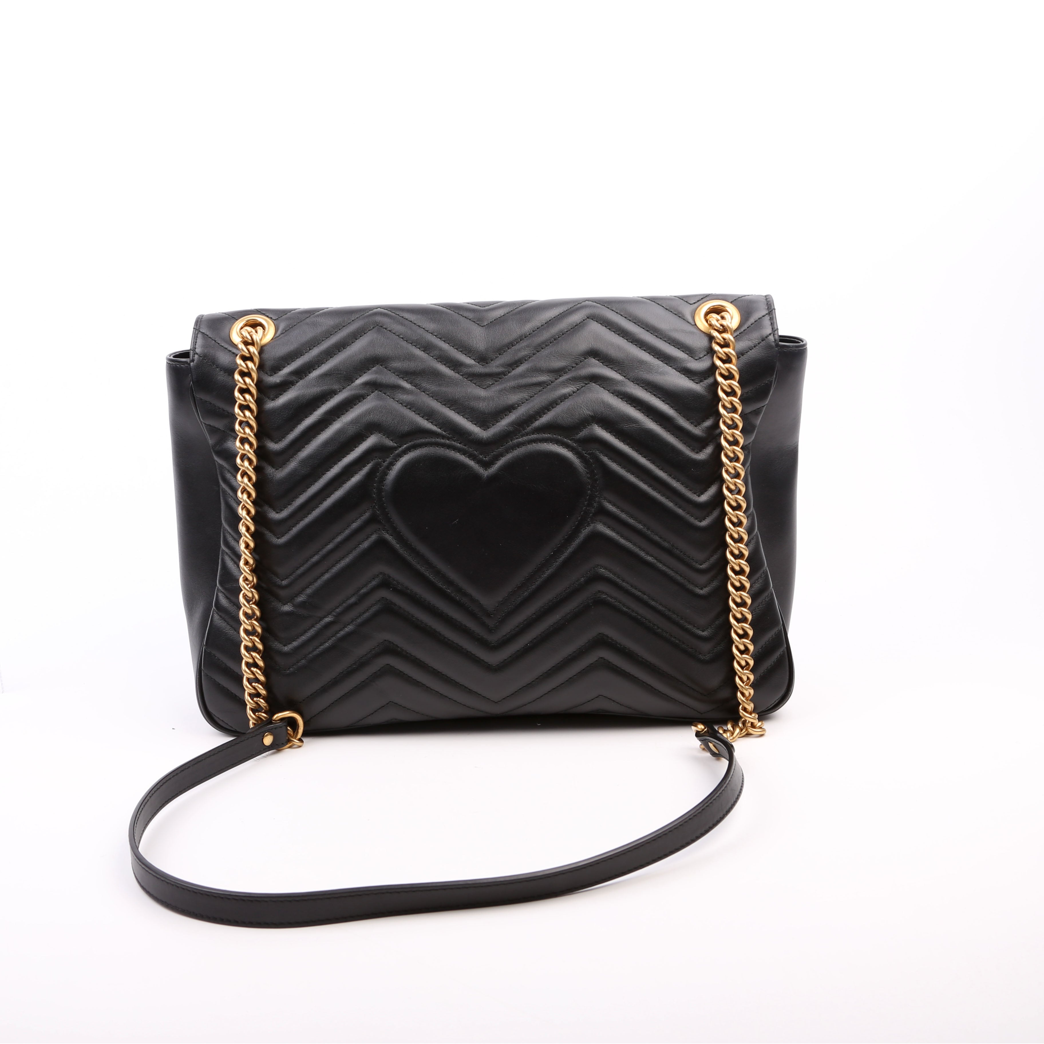 Gucci 498090 Marmont Large Black