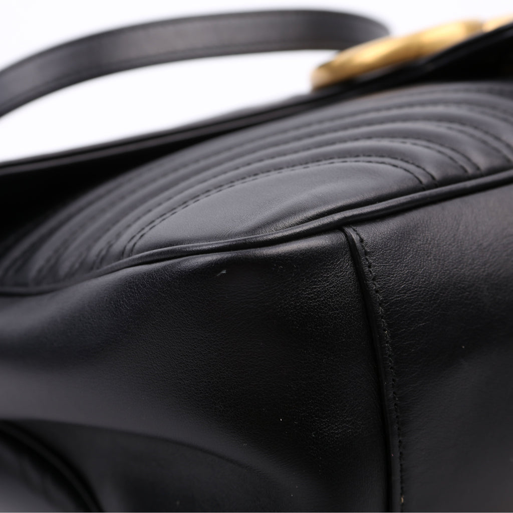 Gucci 498090 Marmont Large Black
