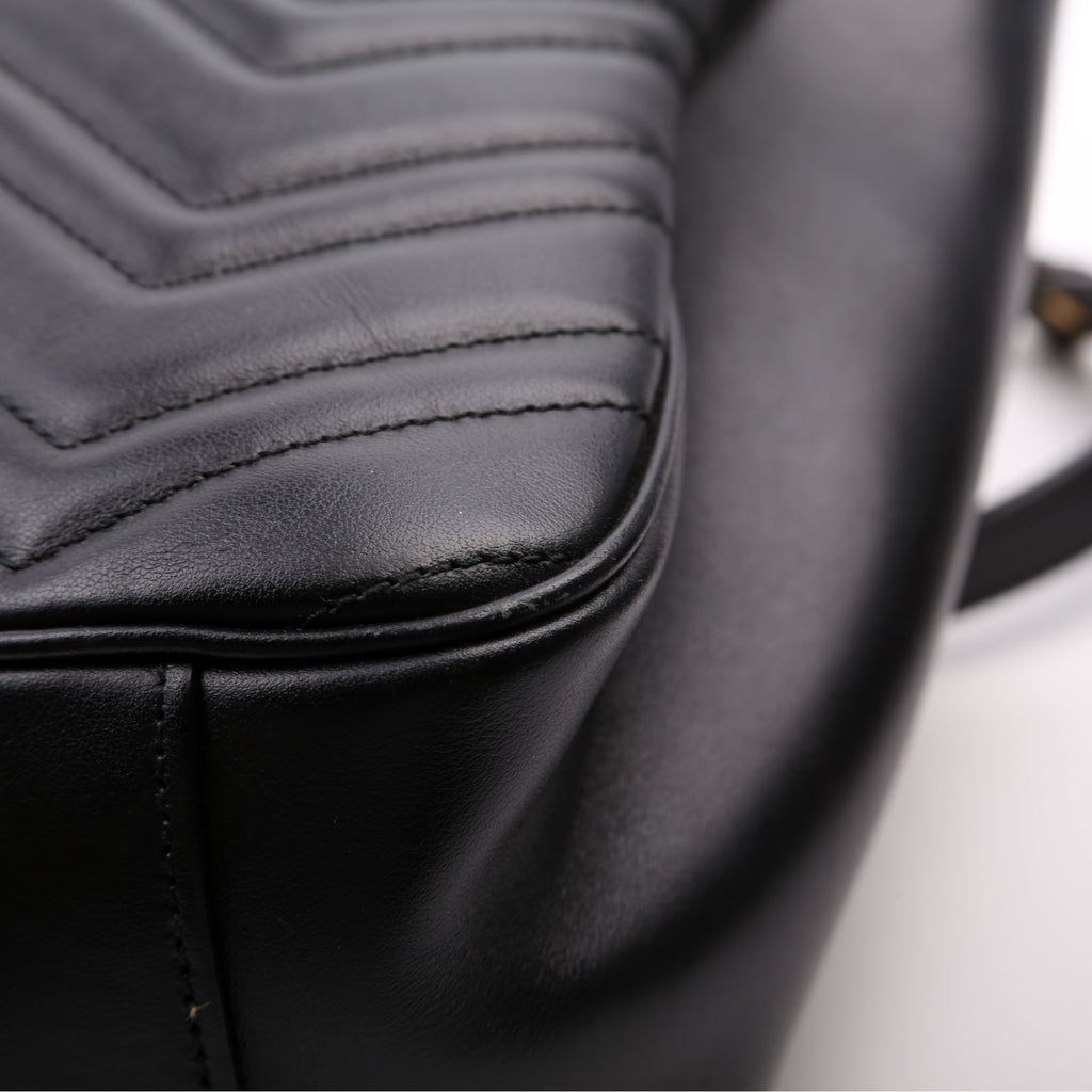 Gucci 498090 Marmont Large Black