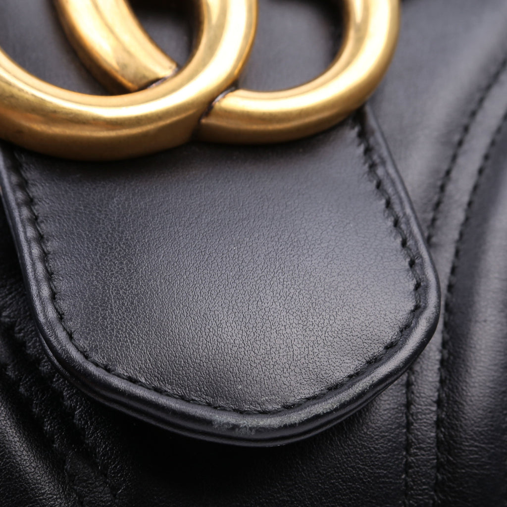 Gucci 498090 Marmont Large Black