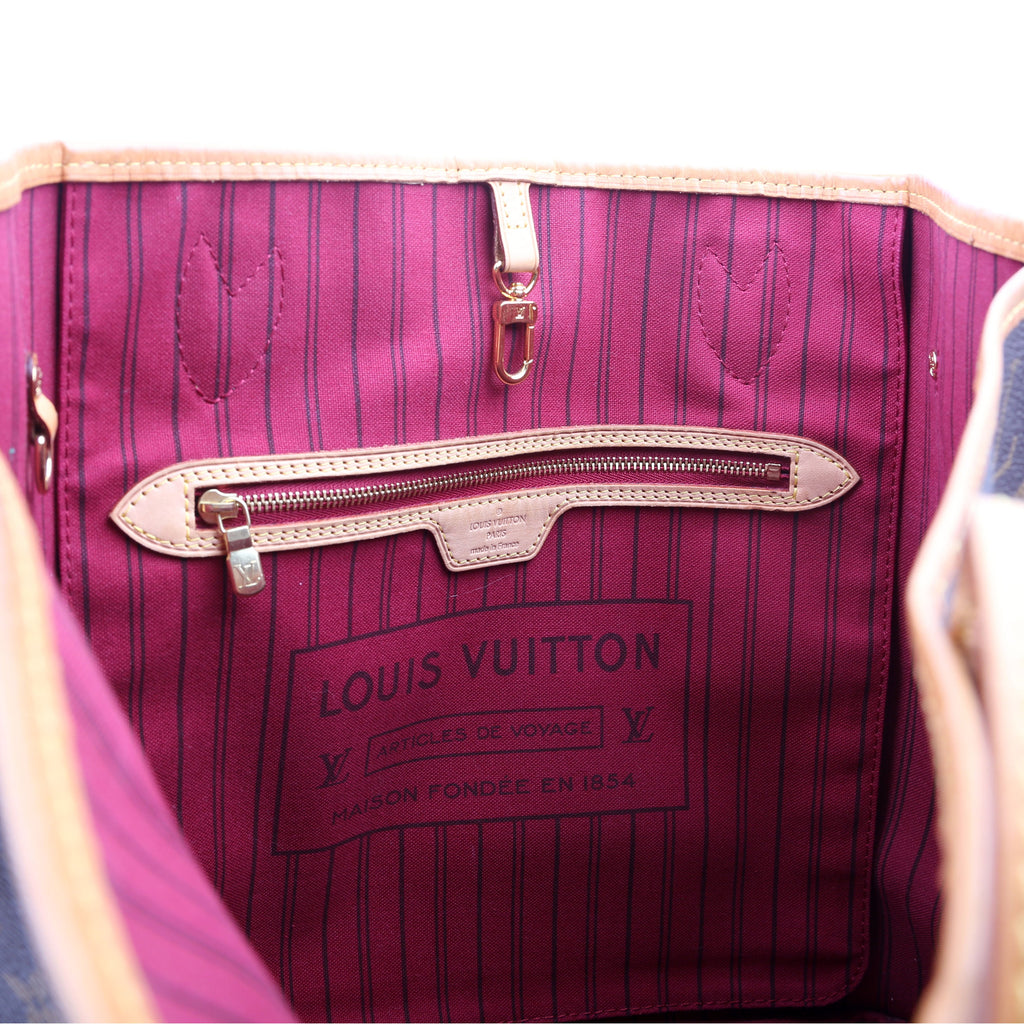 Neverfull With Wallet MM Monogram Berry