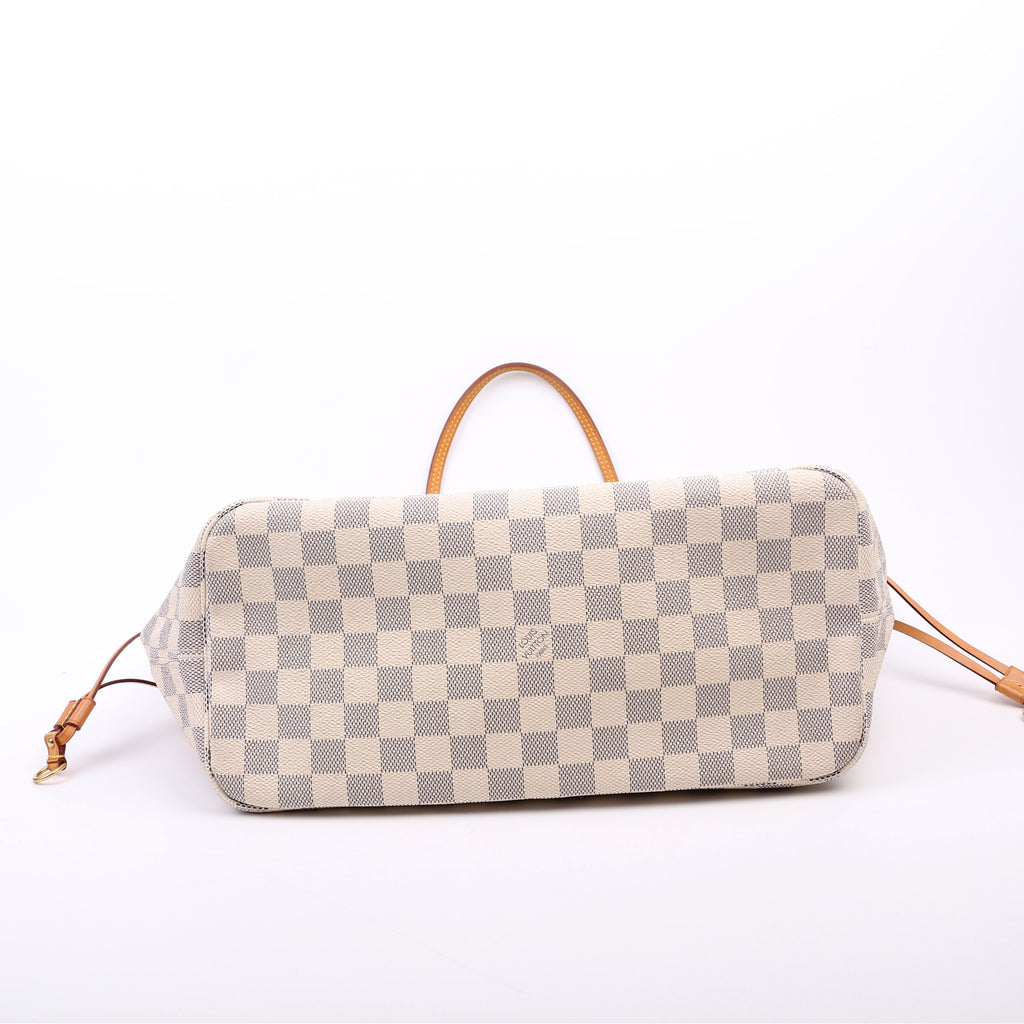 Neverfull With Wallet MM Damier Azur