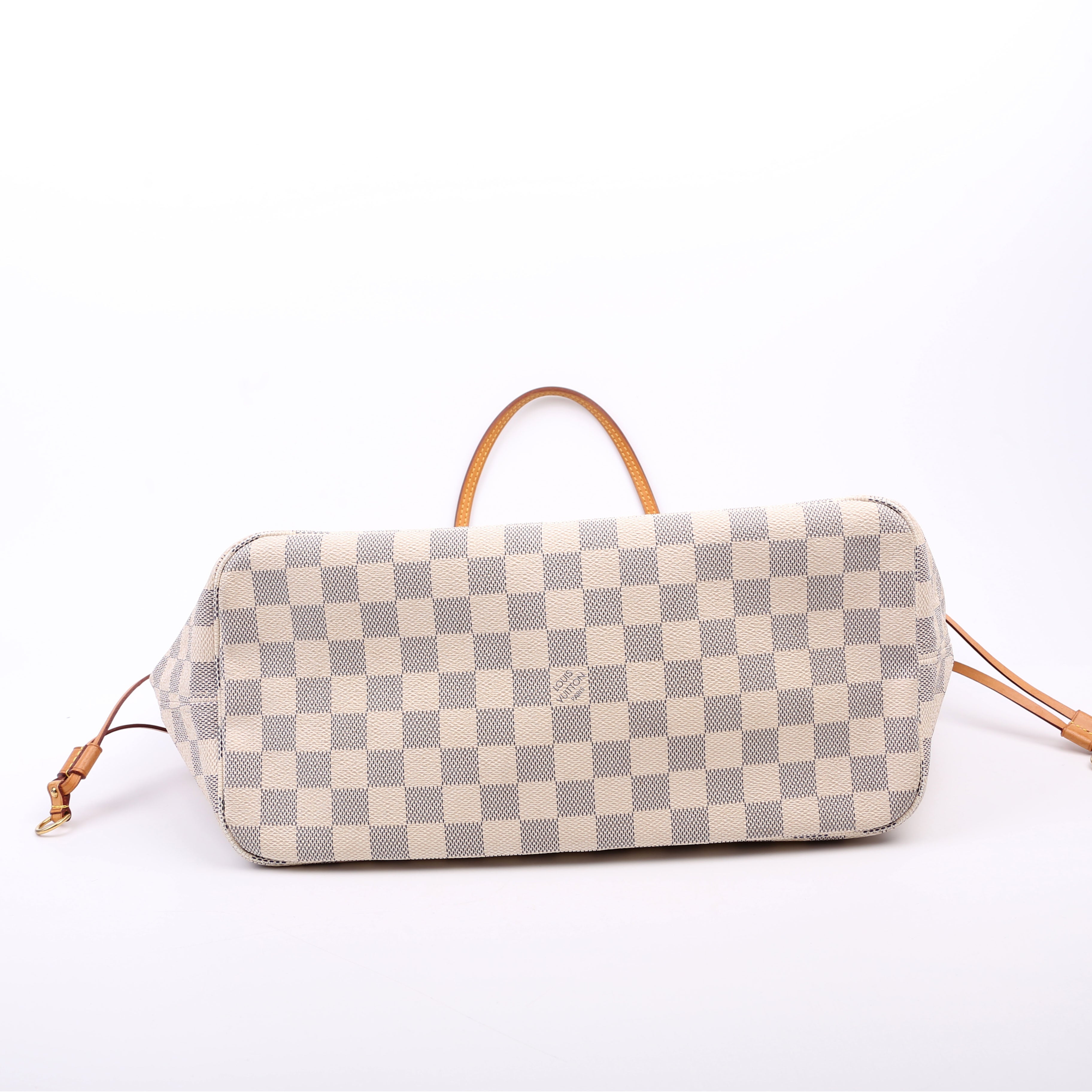 Neverfull With Wallet MM Damier Azur