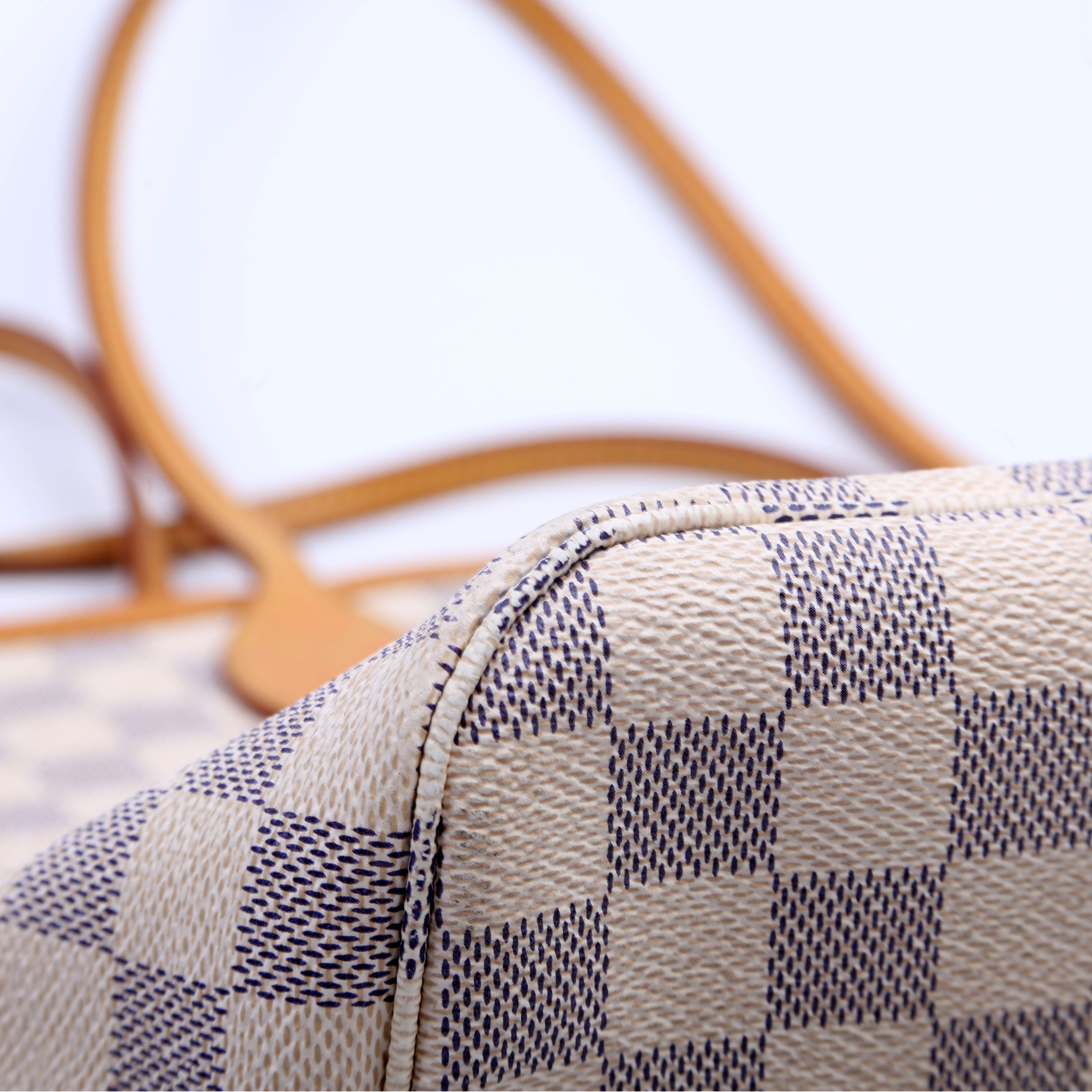 Neverfull With Wallet MM Damier Azur
