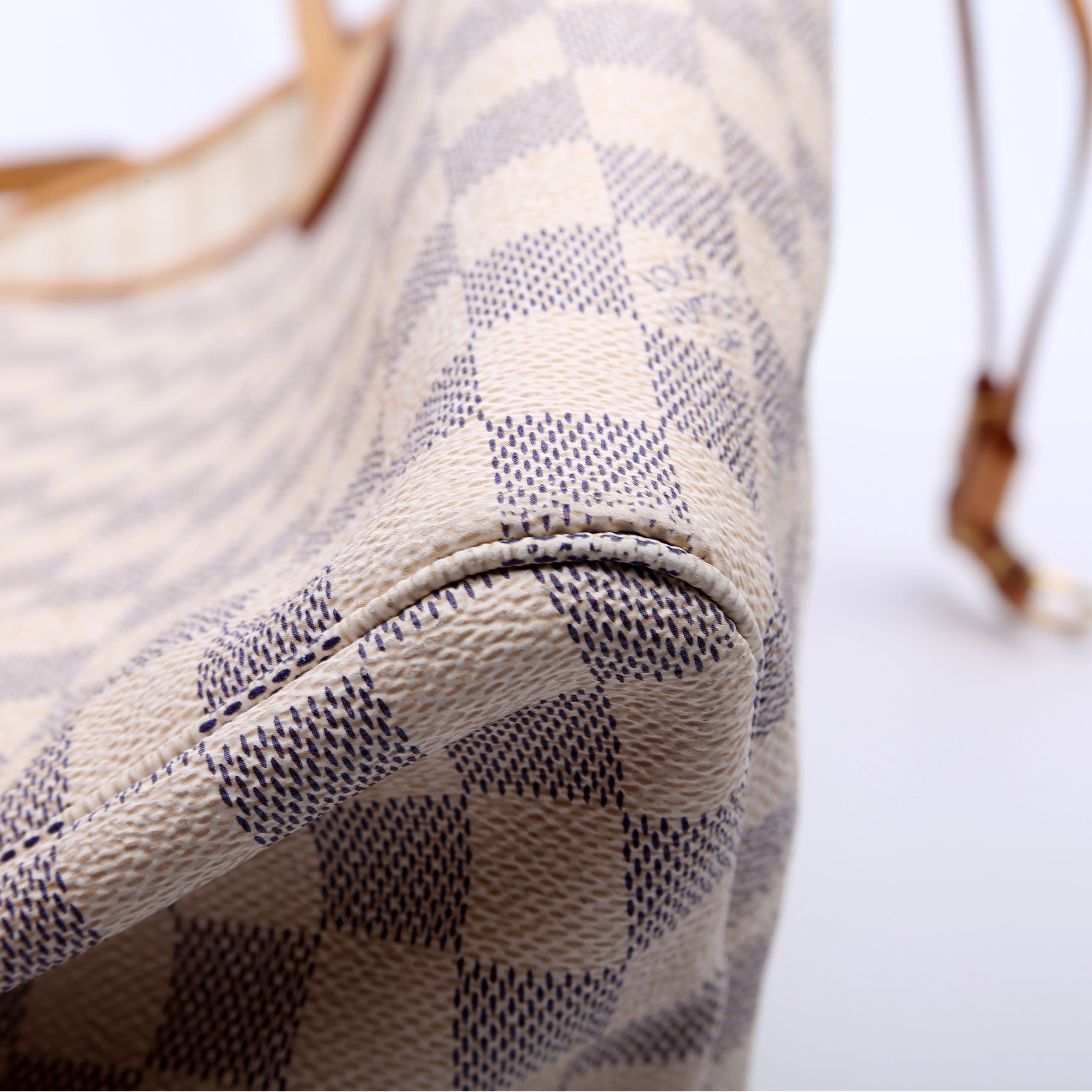 Neverfull With Wallet MM Damier Azur