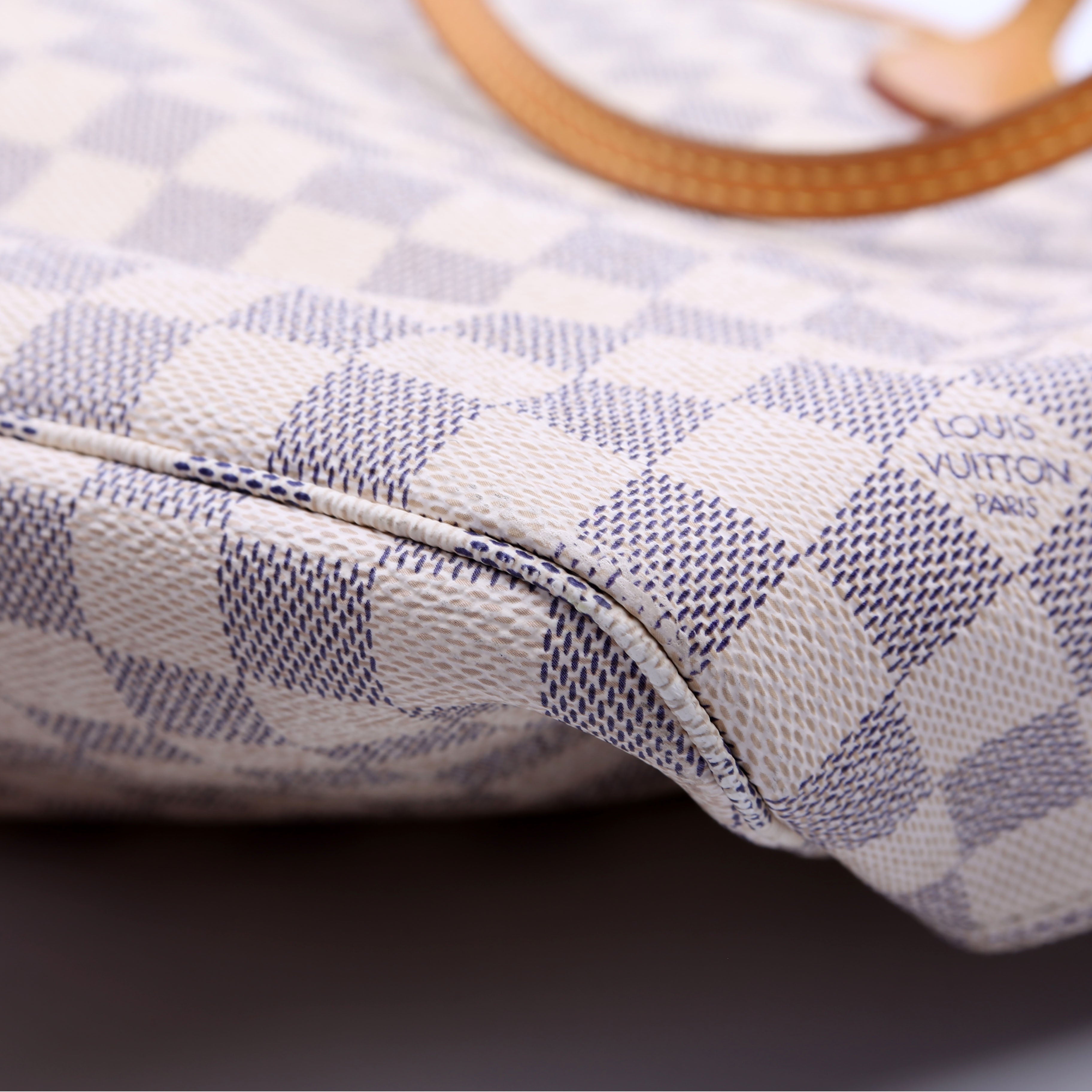 Neverfull With Wallet MM Damier Azur