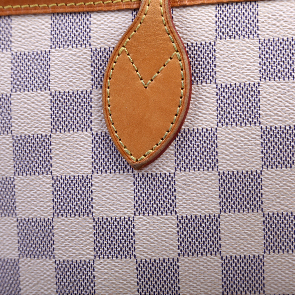 Neverfull With Wallet MM Damier Azur