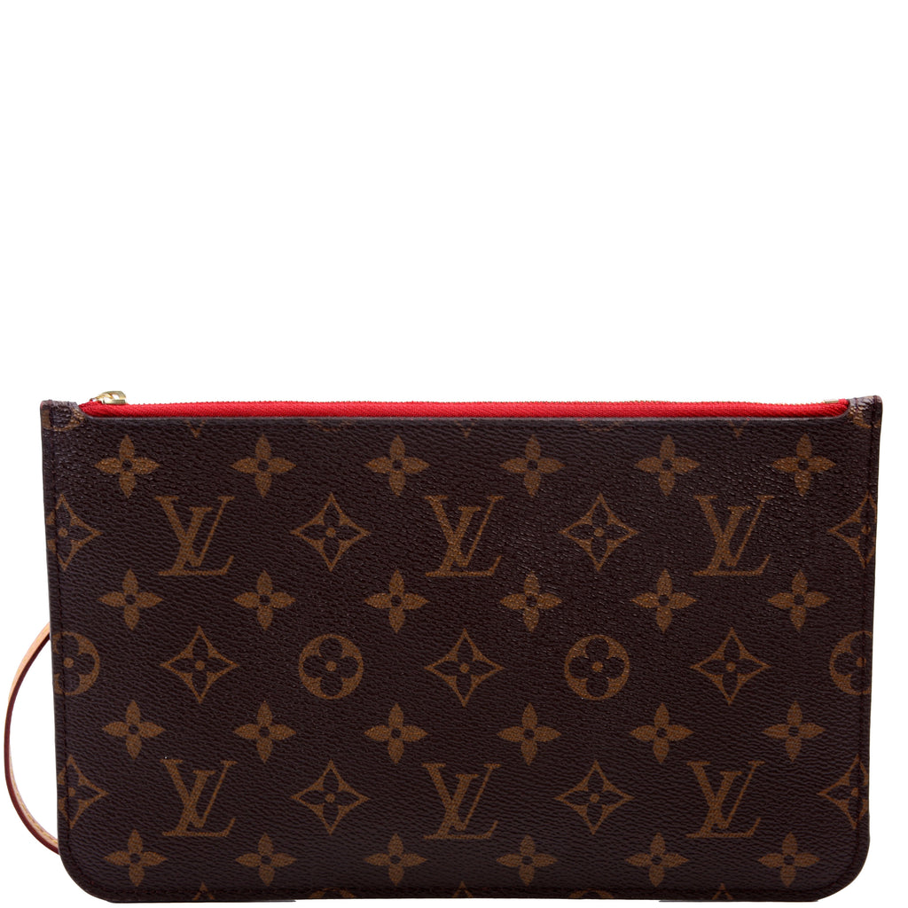 Pochette Only Neverfull Monogram Red