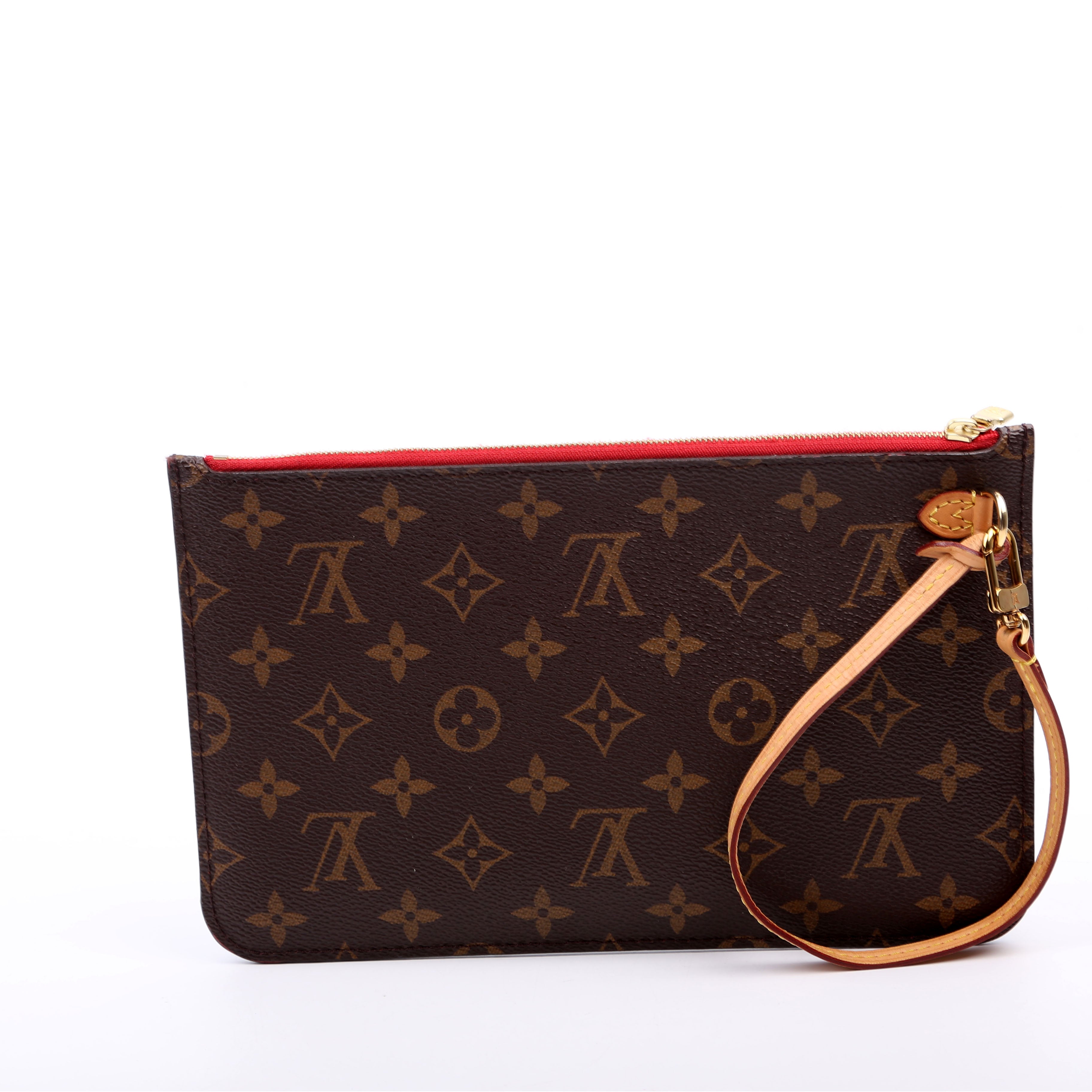 Pochette Only Neverfull Monogram Red