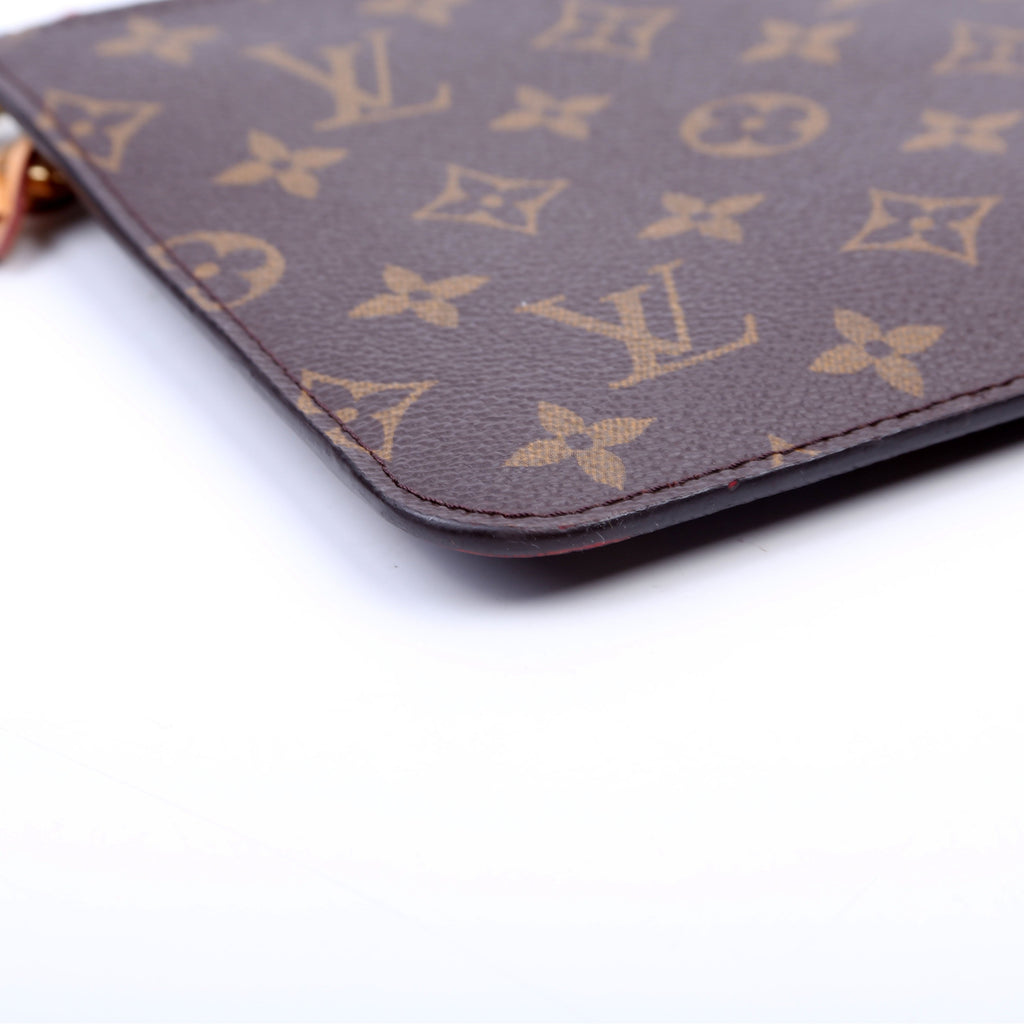 Pochette Only Neverfull Monogram Red