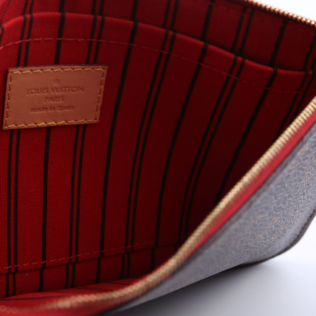 Pochette Only Neverfull Monogram Red