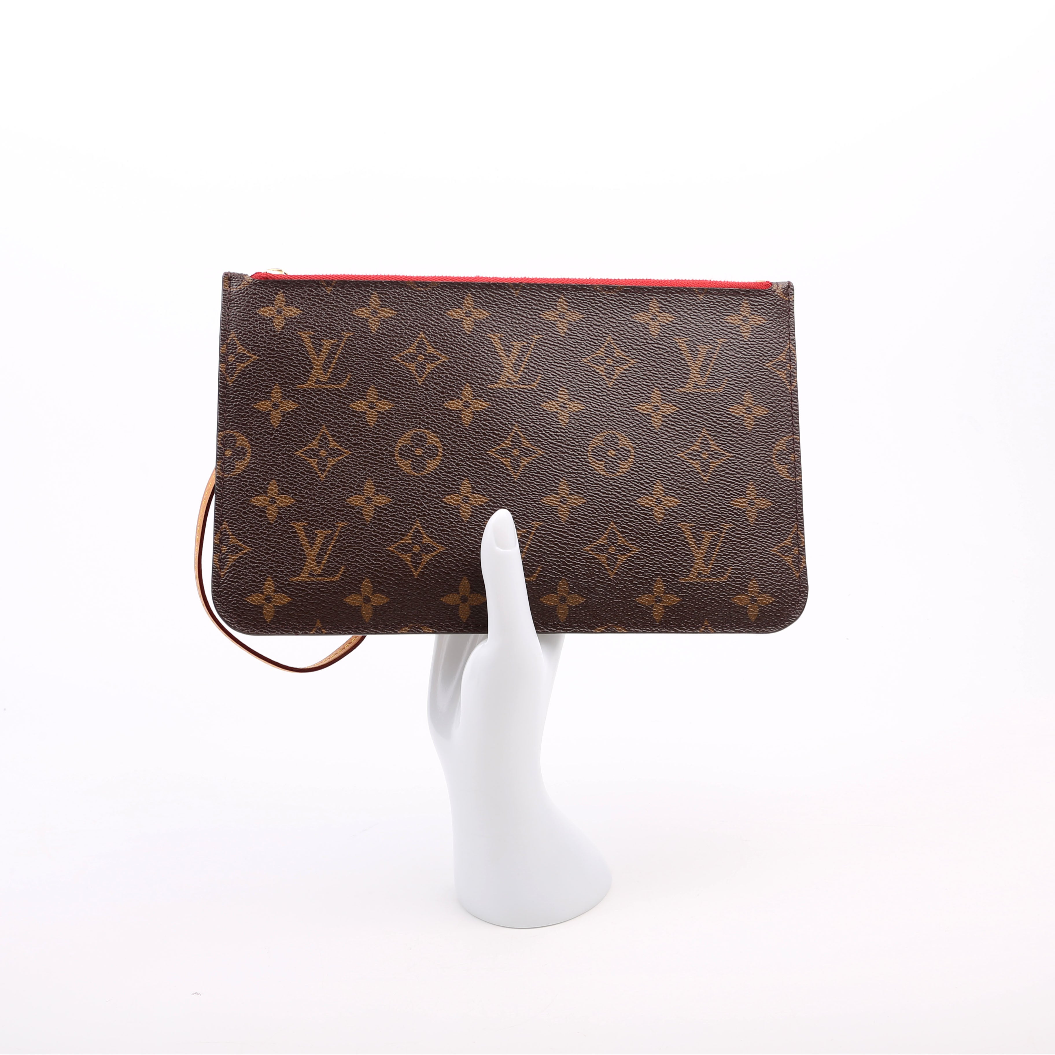 Pochette Only Neverfull Monogram Red