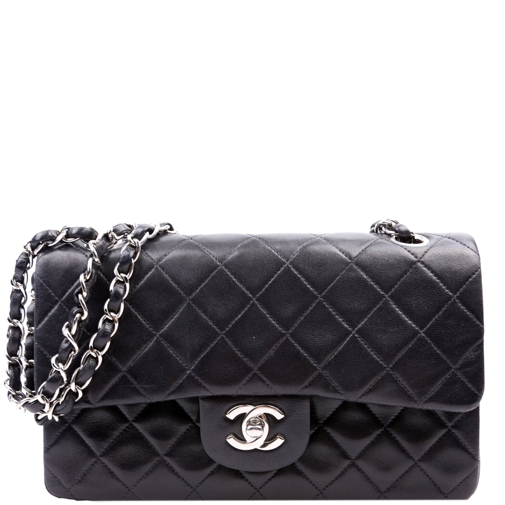 Classic Flap Small Lambskin 00-0M Black