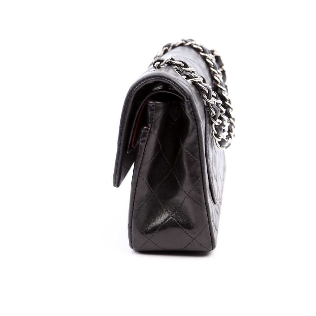 Classic Flap Small Lambskin 00-0M Black