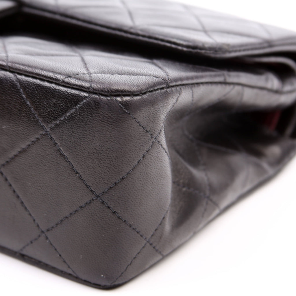 Classic Flap Small Lambskin 00-0M Black