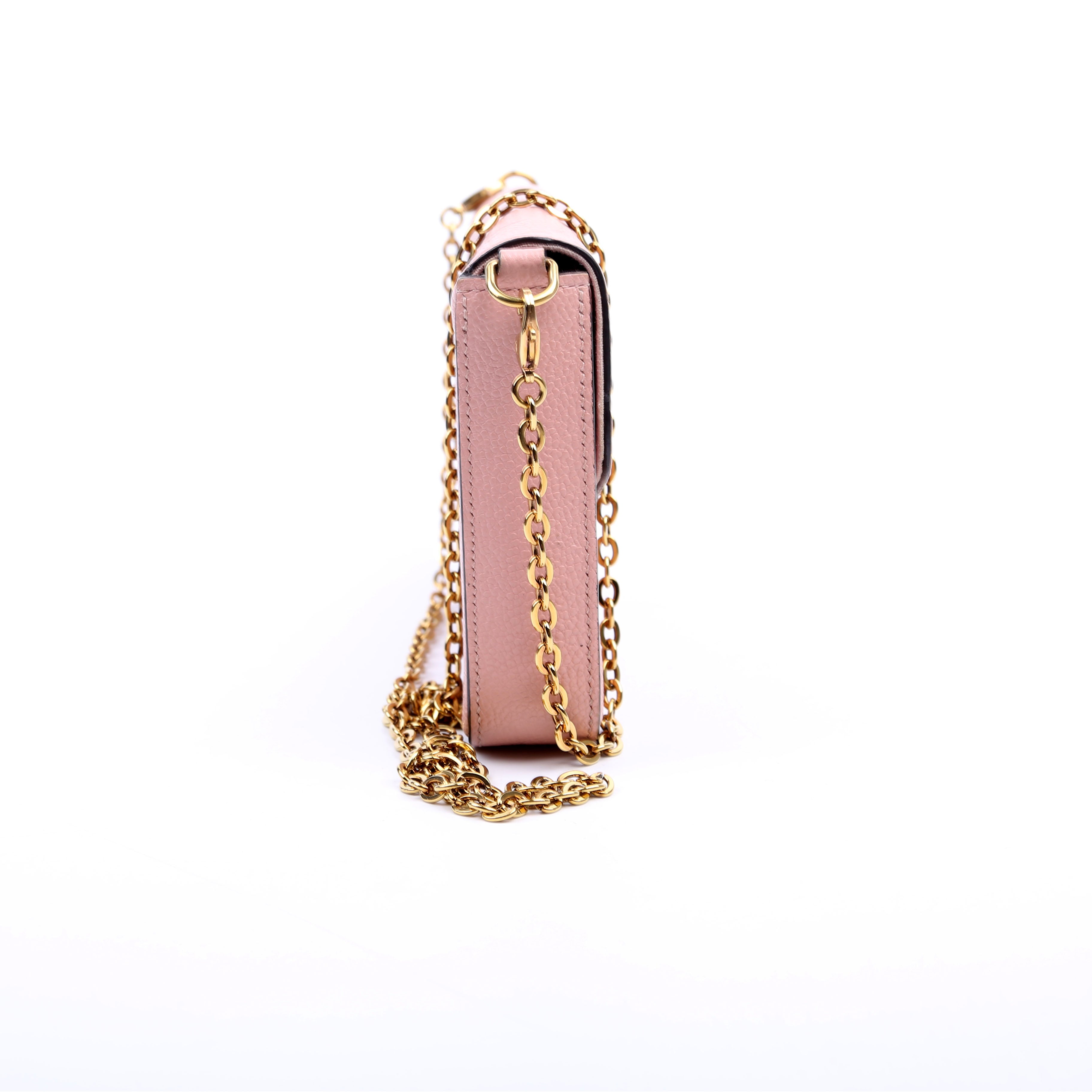 Pochette Felicie Empreinte Pink