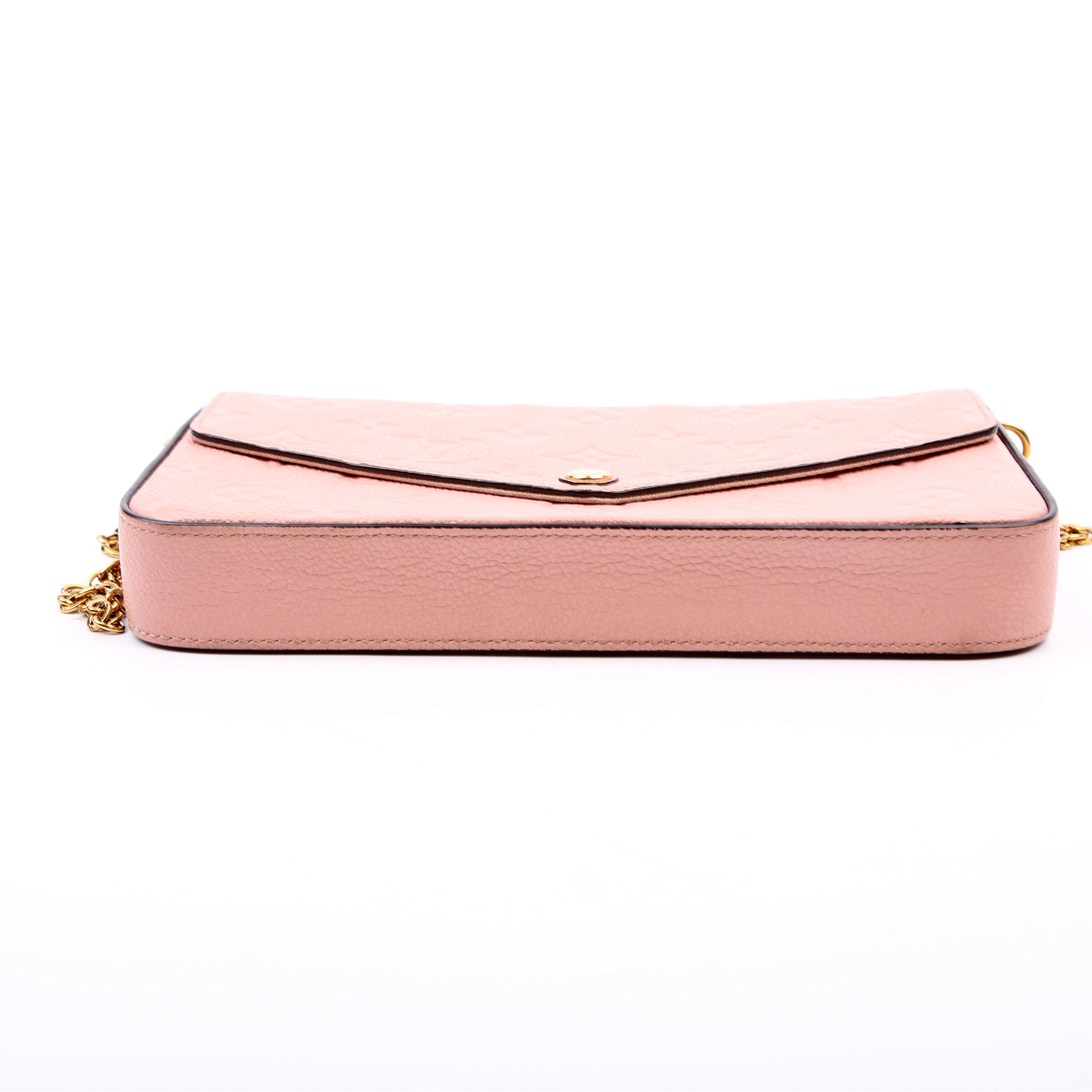 Pochette Felicie Empreinte Pink