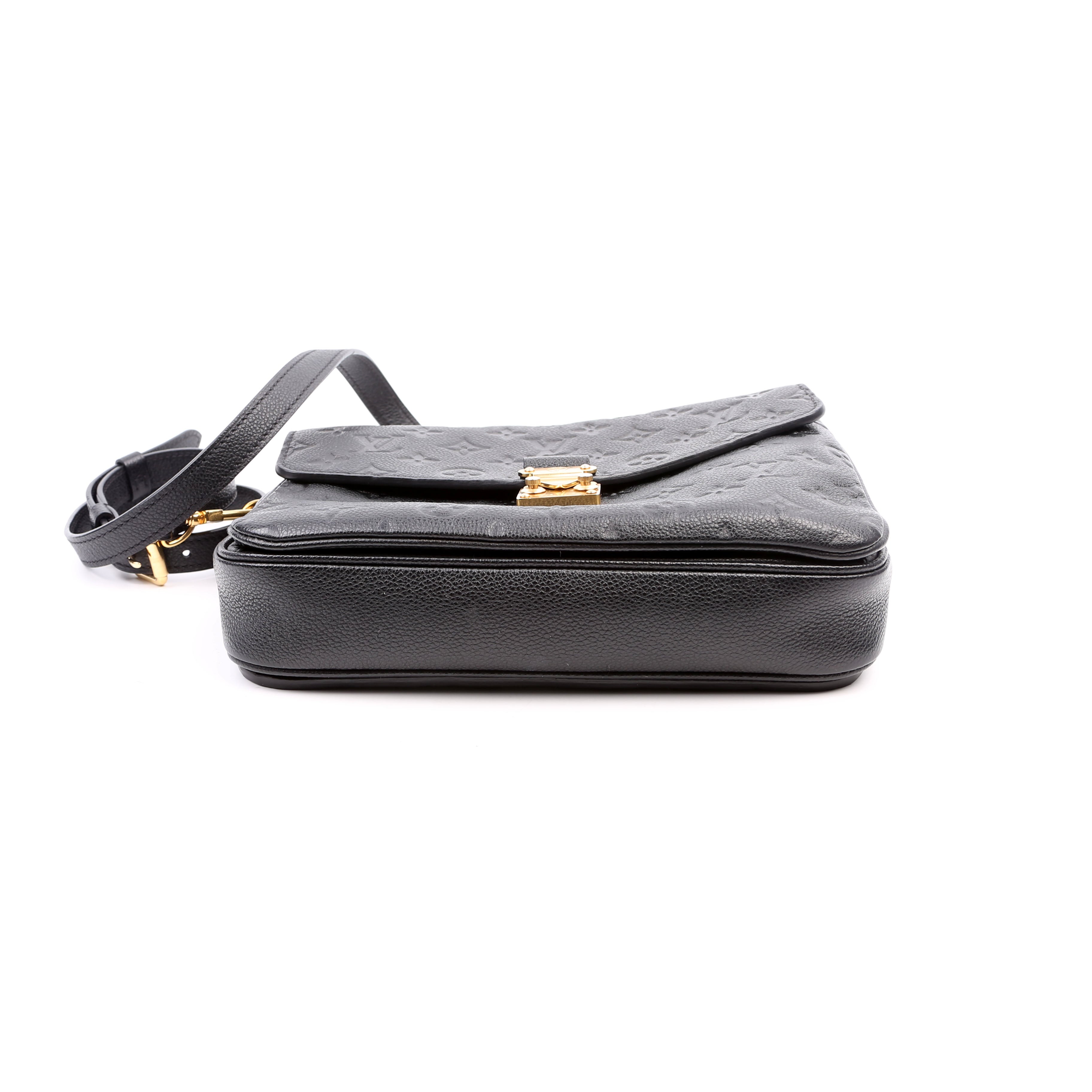 Pochette Metis Empreinte Black