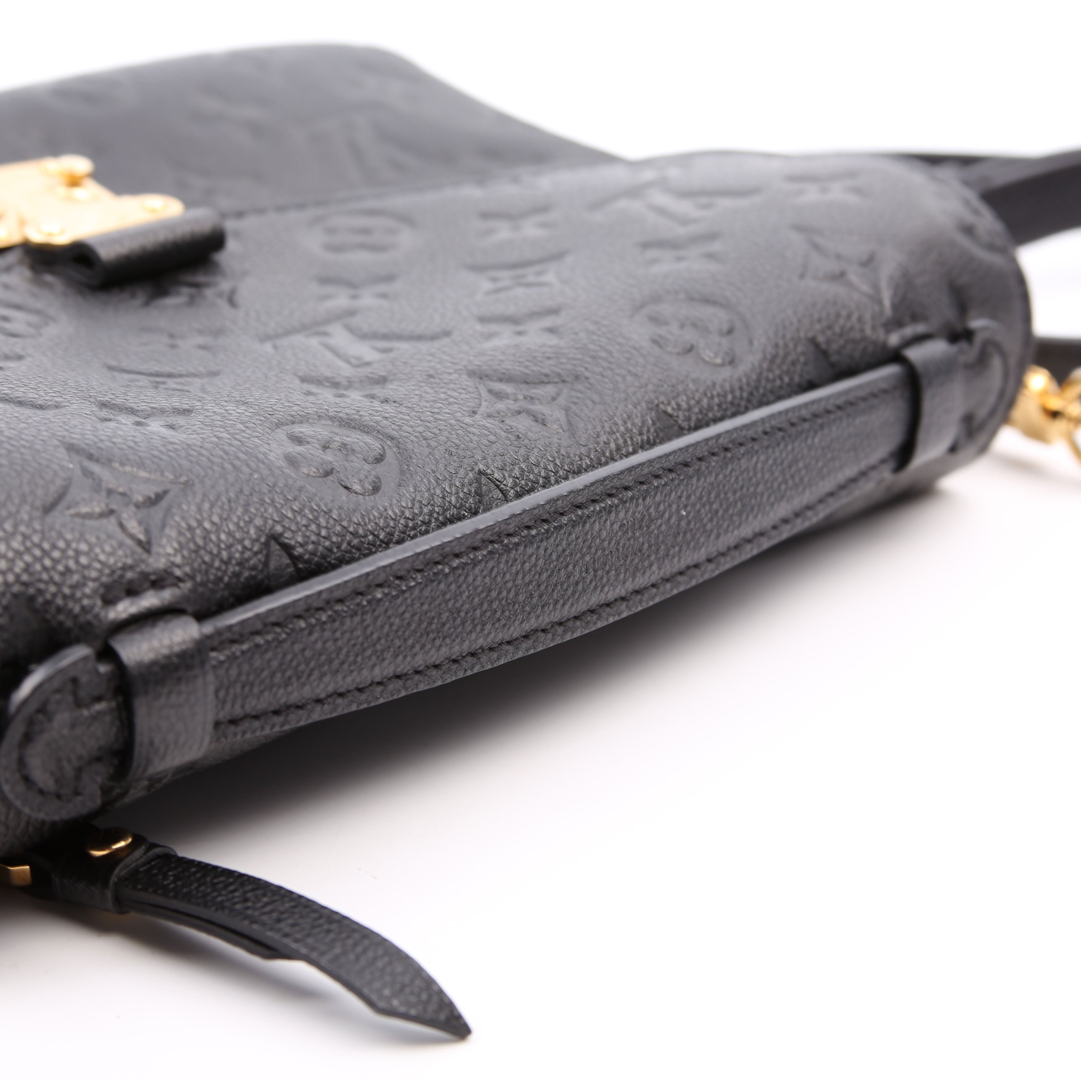 Pochette Metis Empreinte Black