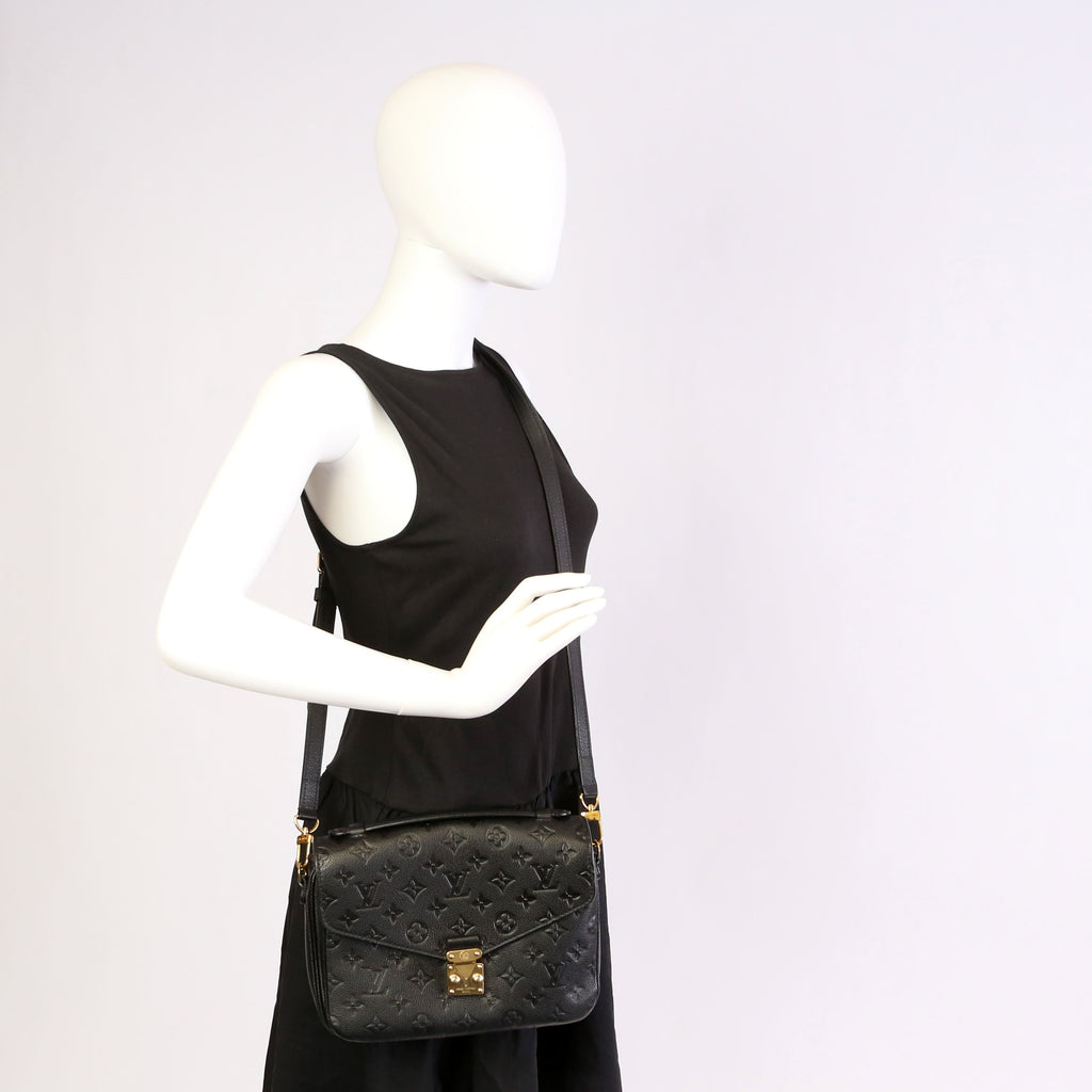 Pochette Metis Empreinte Black