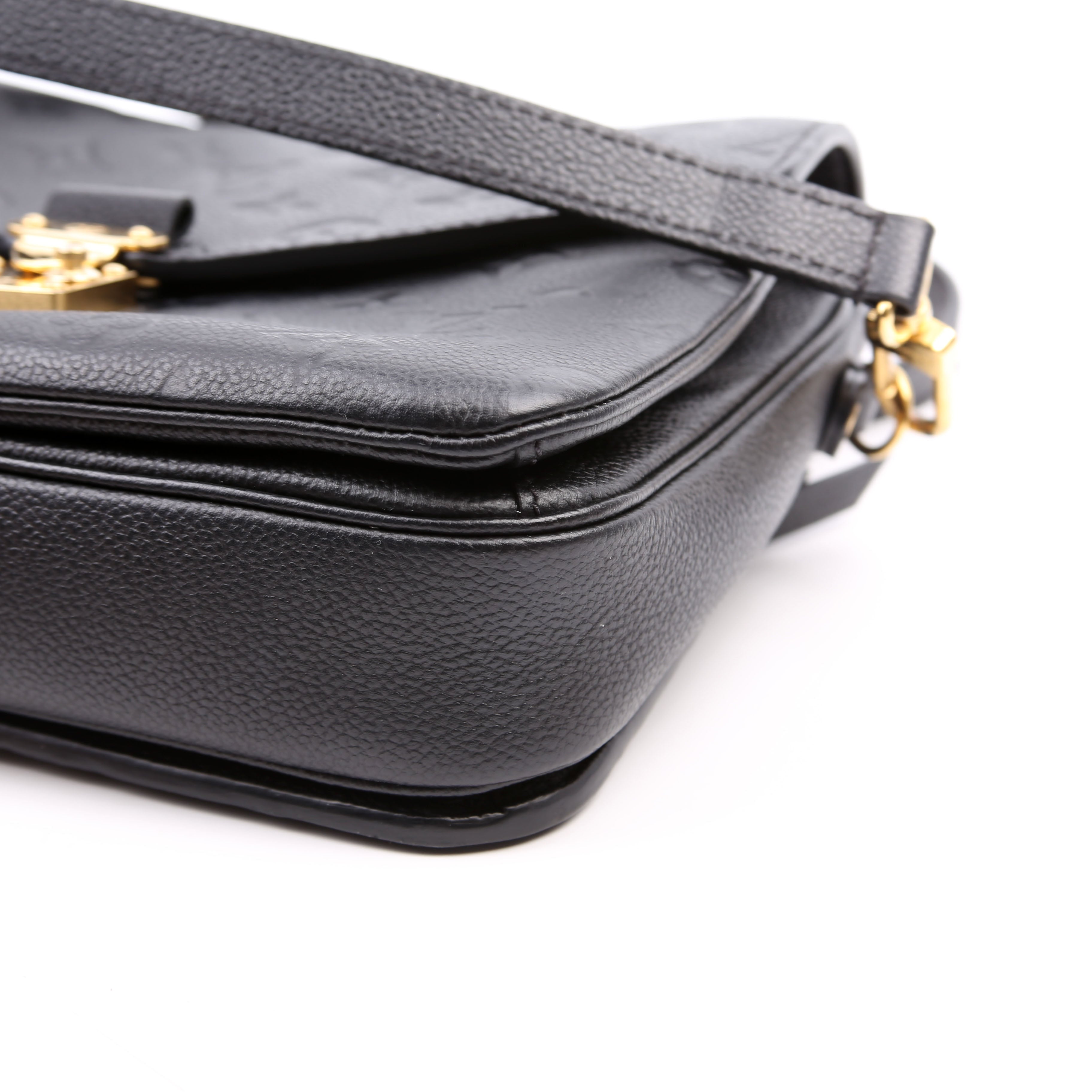 Pochette Metis Empreinte Black