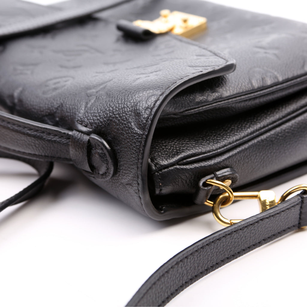 Pochette Metis Empreinte Black