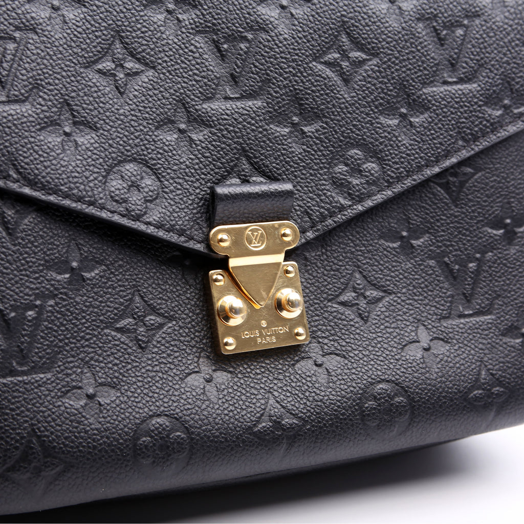 Pochette Metis Empreinte Black