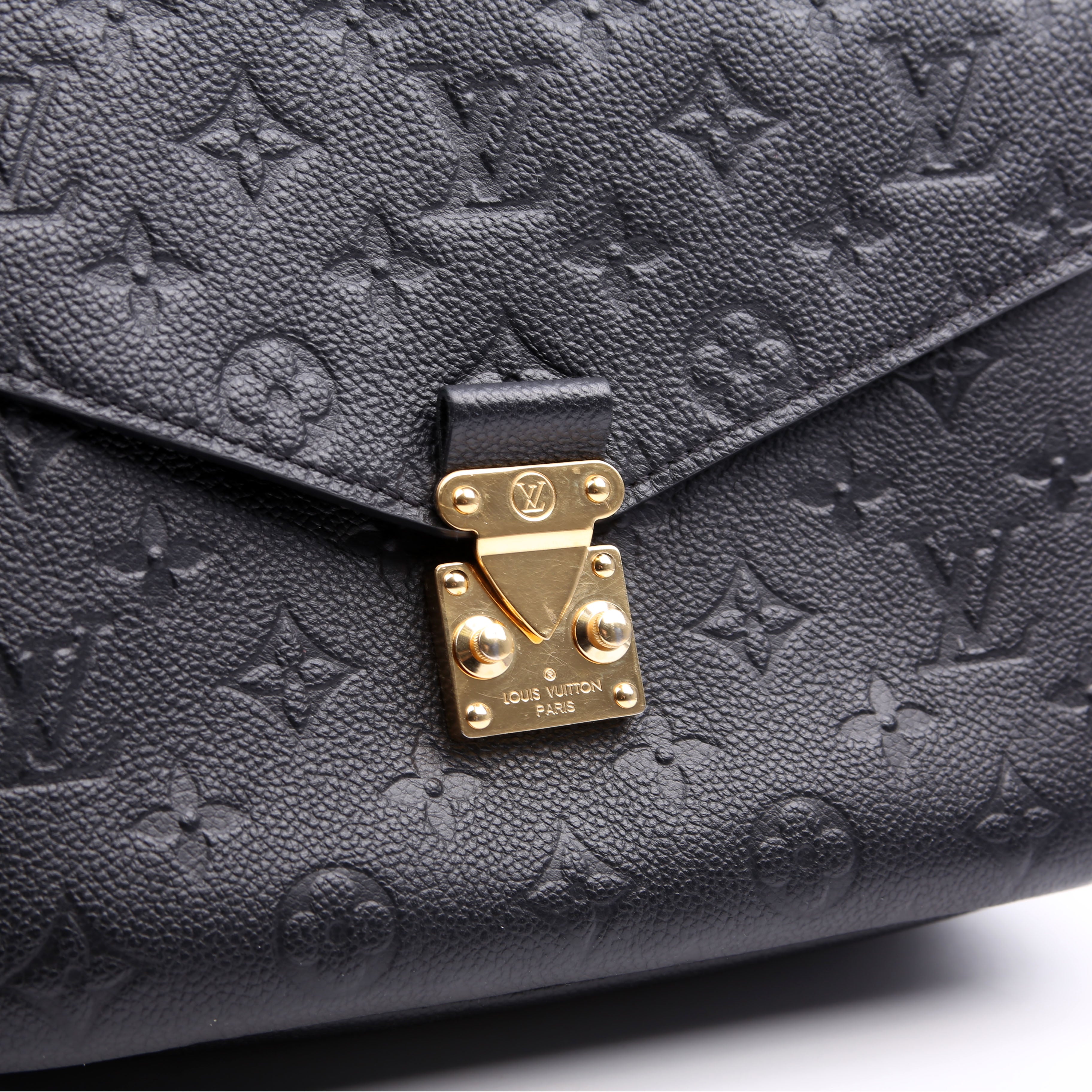 Pochette Metis Empreinte Black