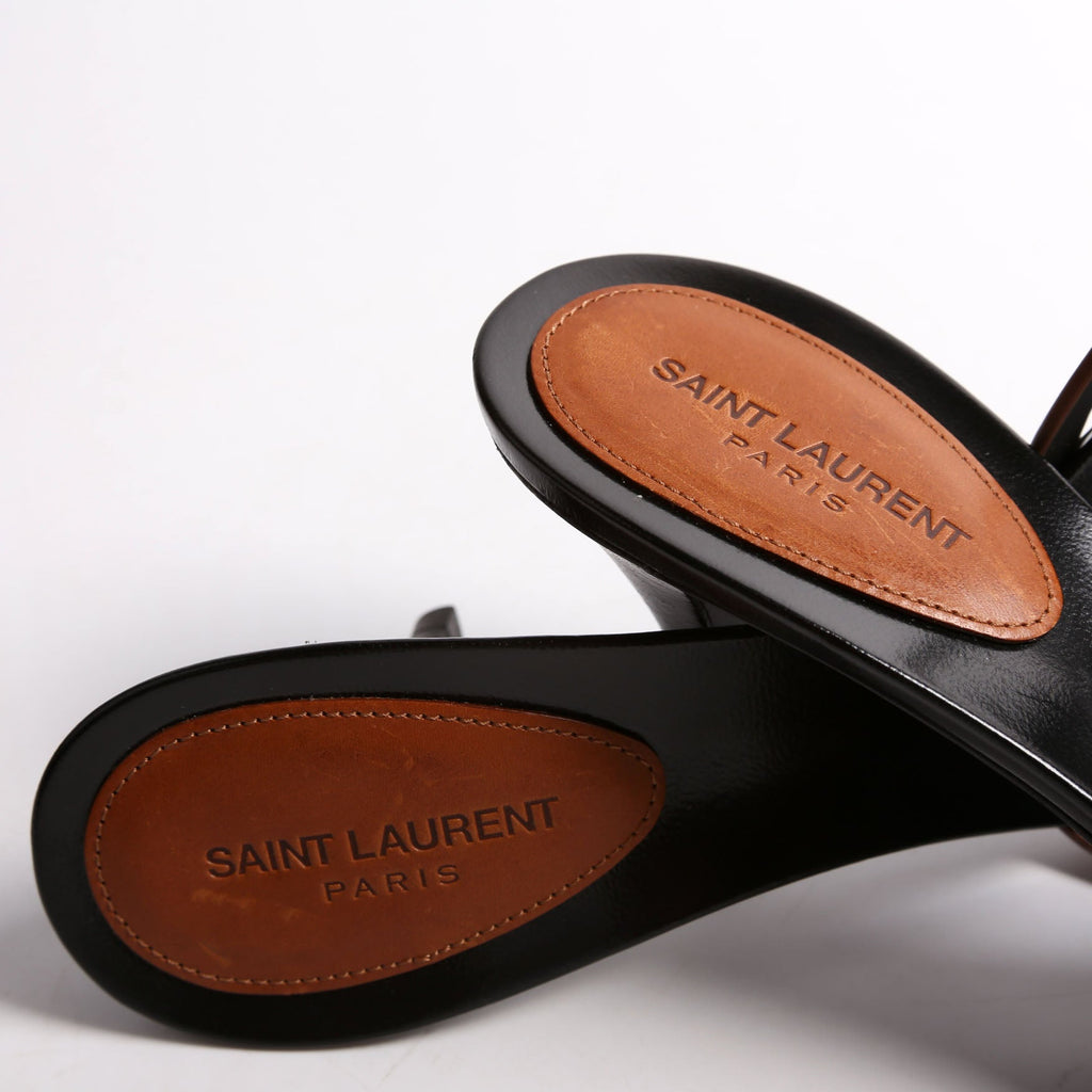 Carla Leather Sandal Mules Size 41
