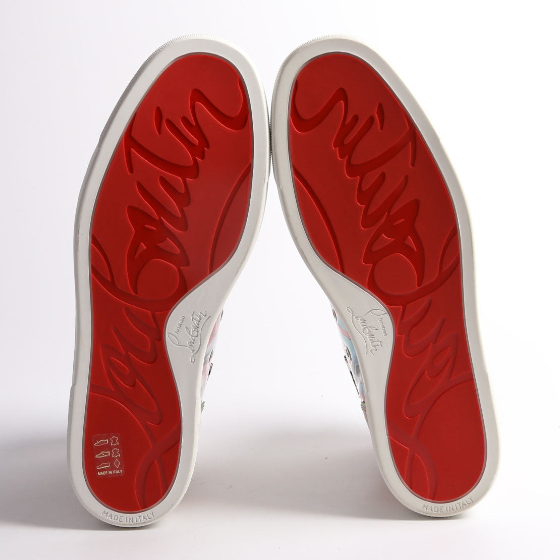 Lou Spike Printed PVC Sneakers Size 41 Multicolor