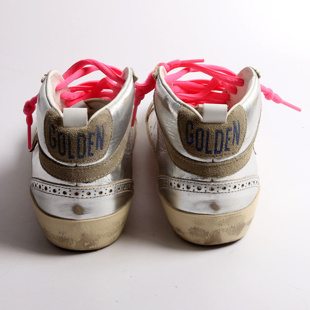 Midstra Sneakers Size 37 Silver/Pink