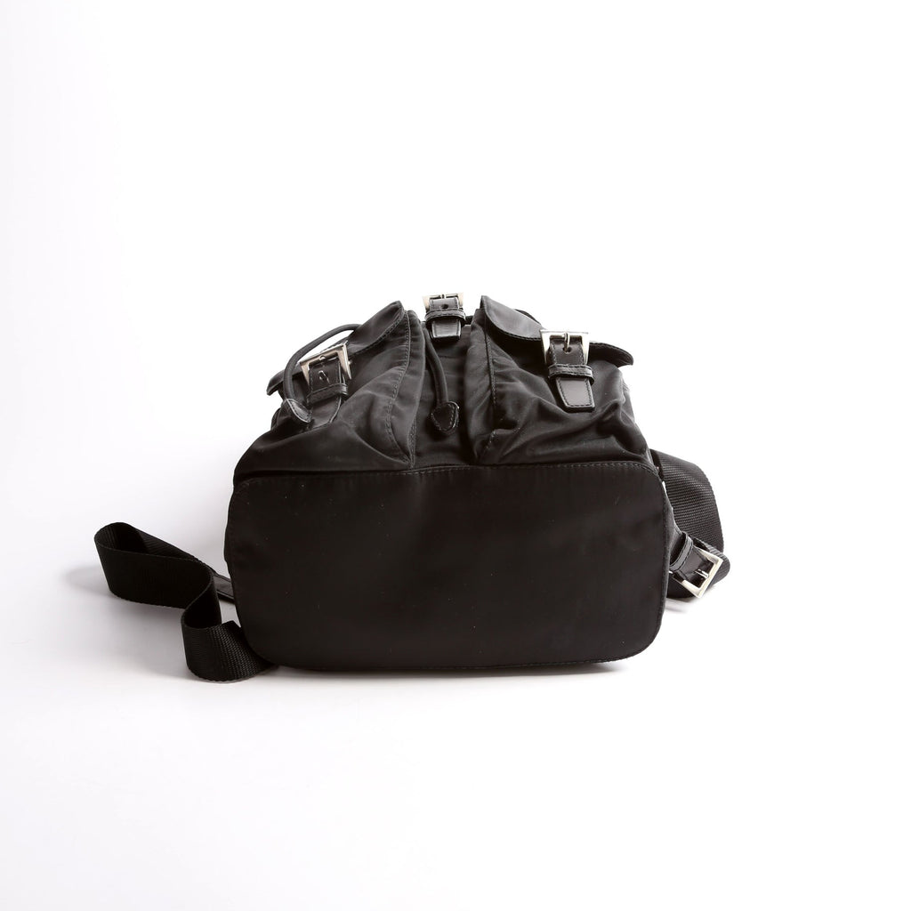 Nylon Backpack Small Black