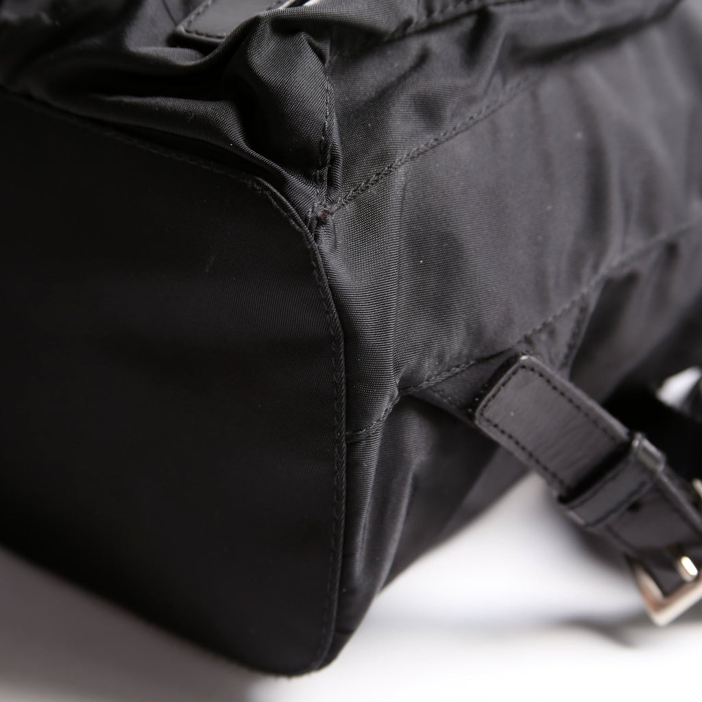 Nylon Backpack Small Black