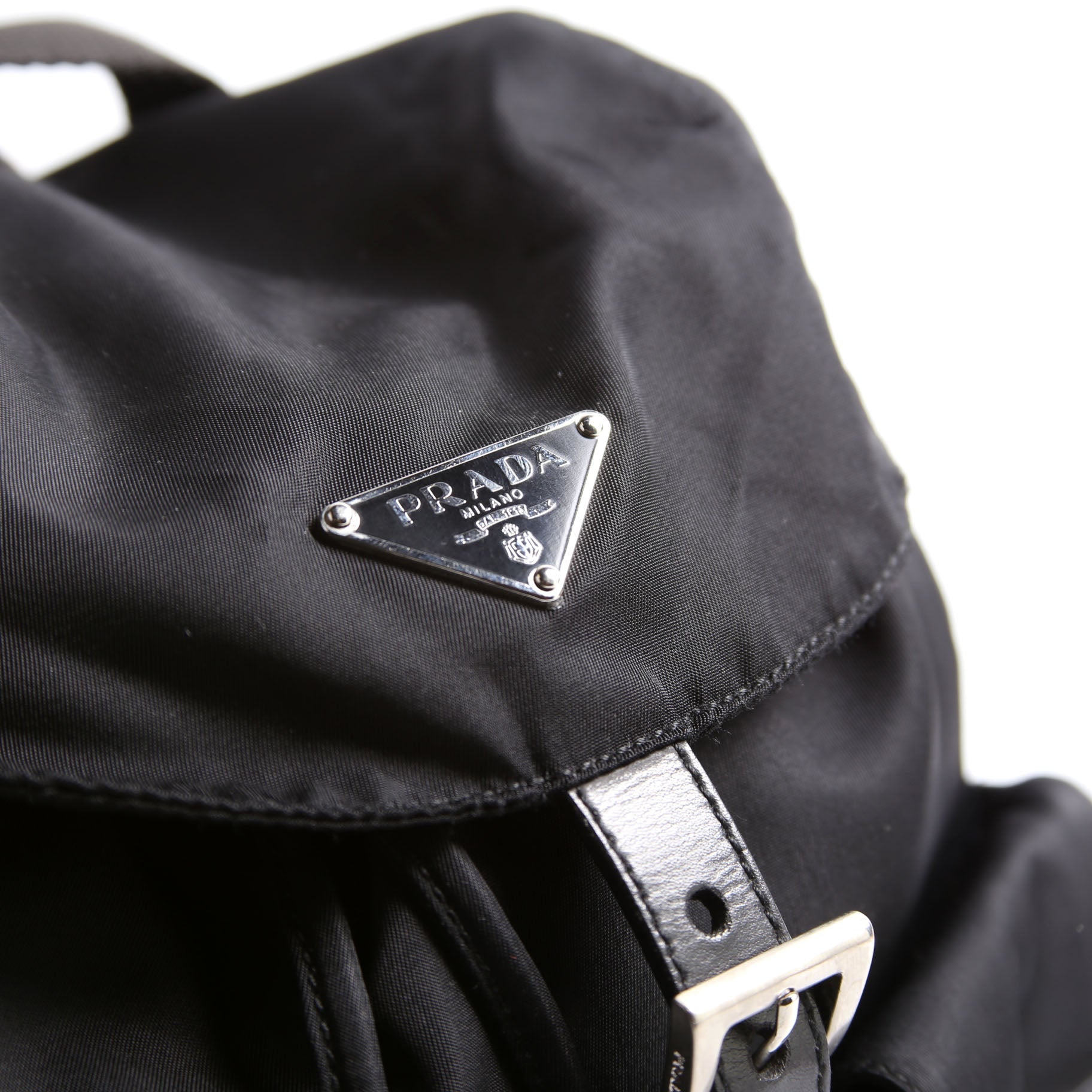 Nylon Backpack Small Black