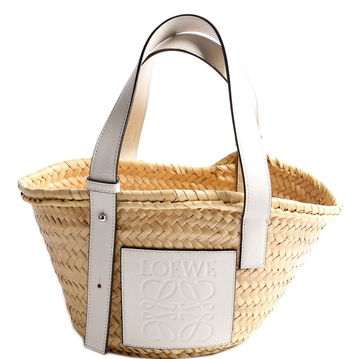 Raffia Basket Tote Small