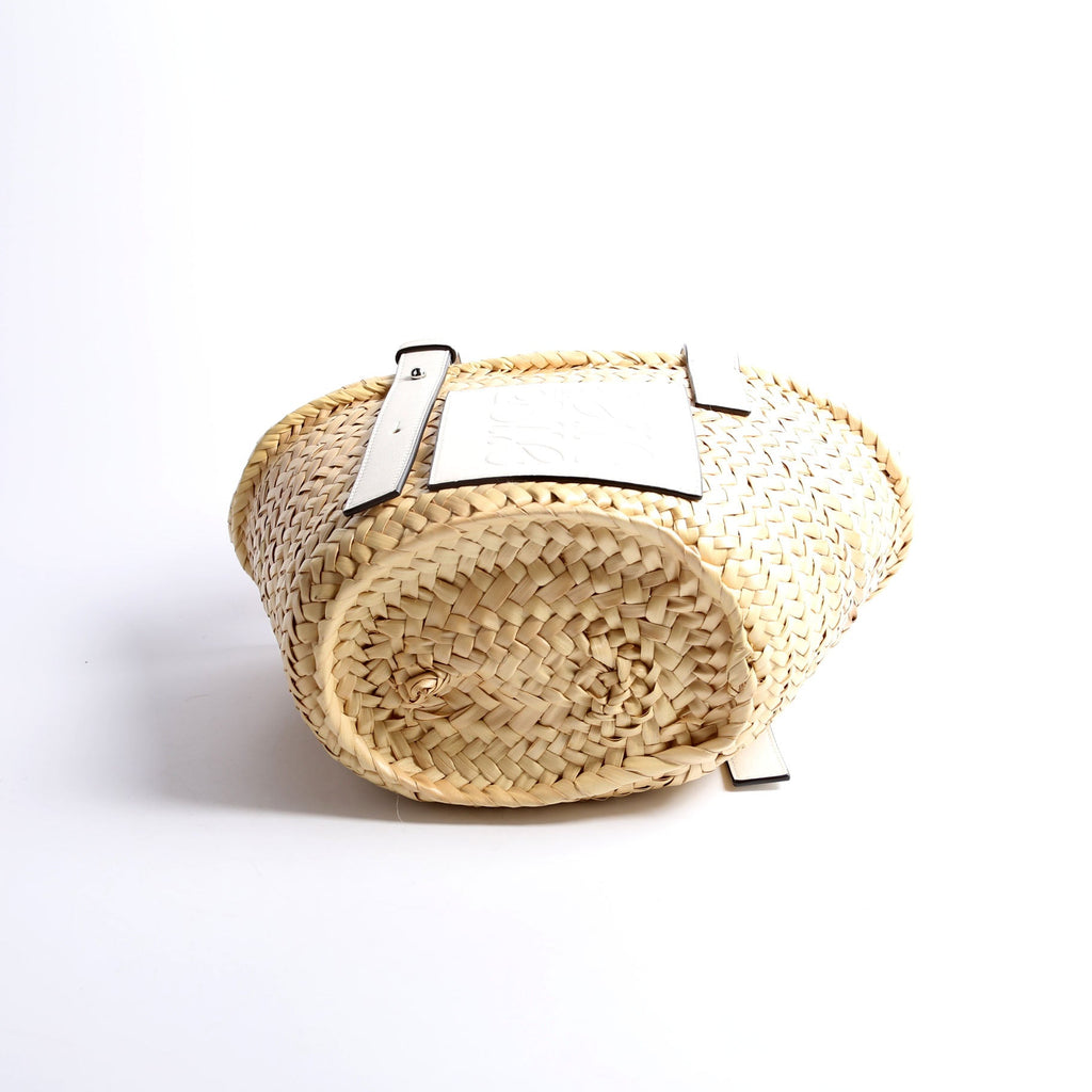 Raffia Basket Tote Small