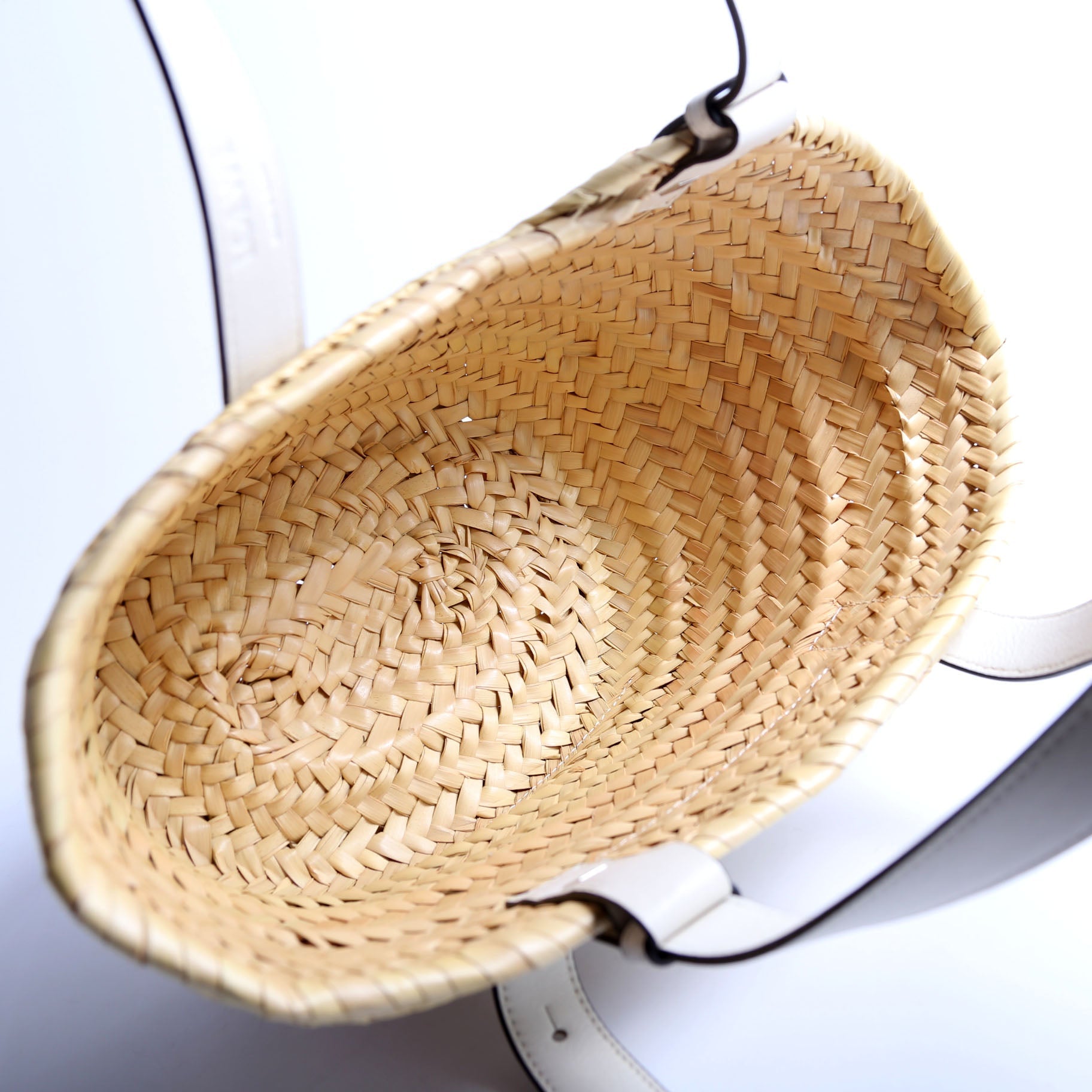 Raffia Basket Tote Small