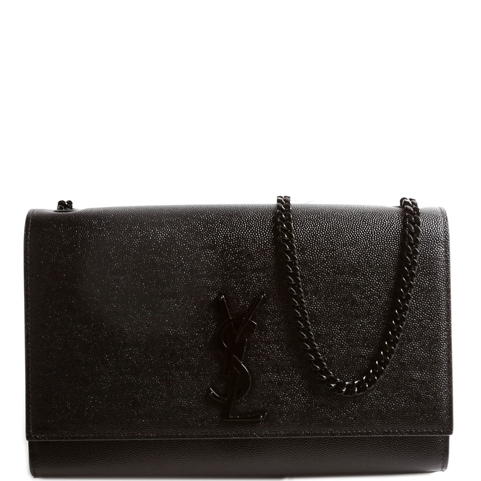 Kate Satchel Grain Medium 364021 Black