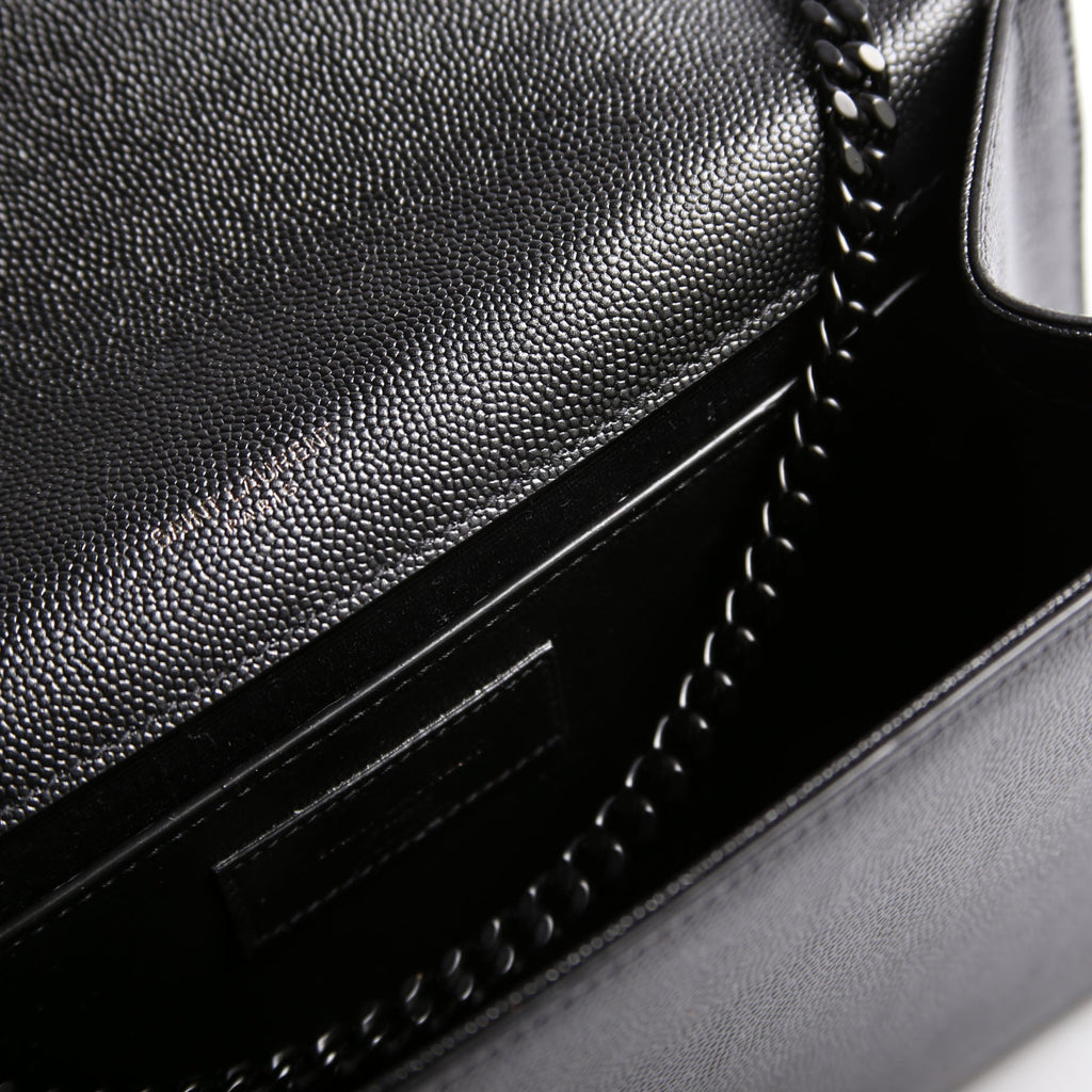 Kate Satchel Grain Medium 364021 Black
