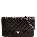 Classic Flap Medium Lambskin 17-20M Black